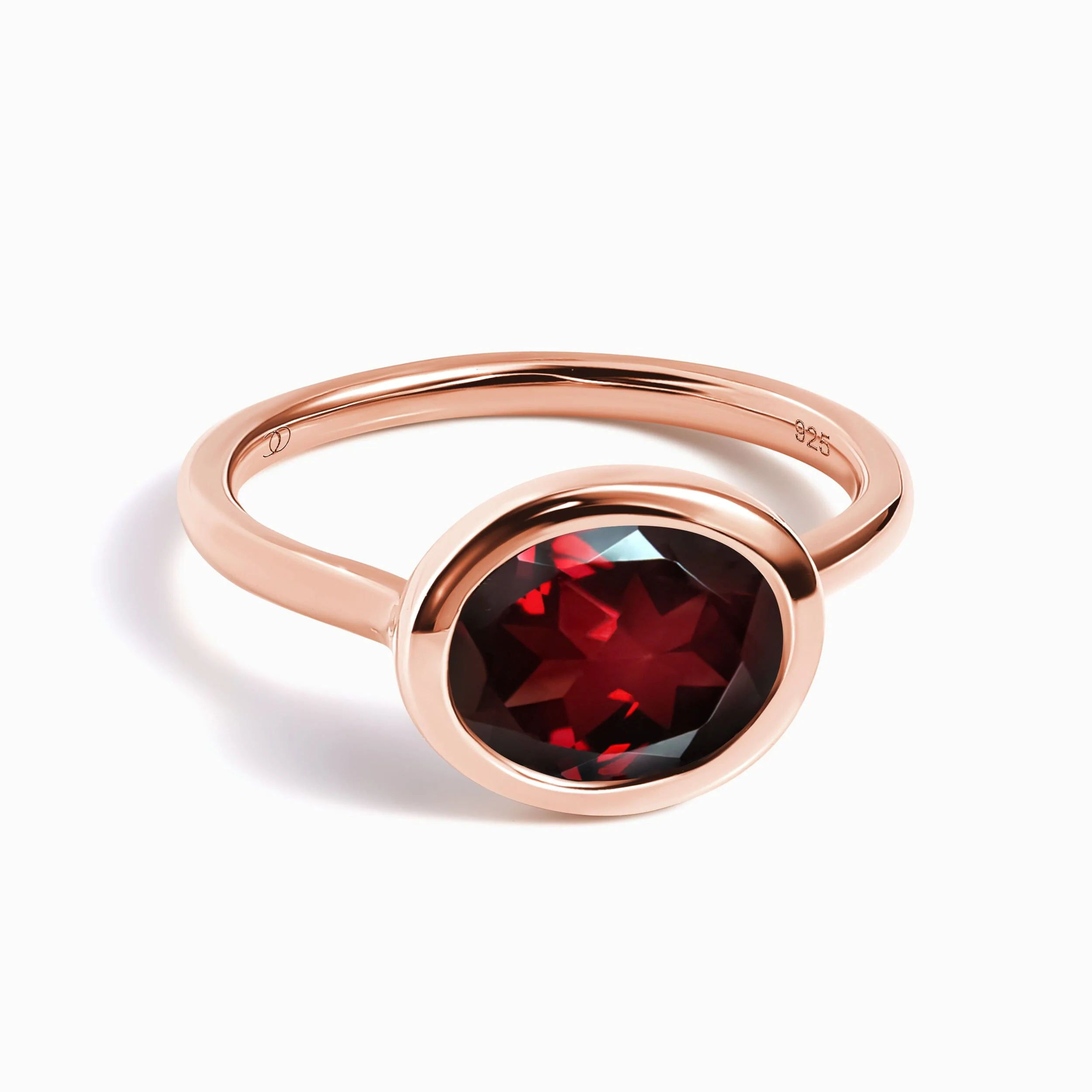 Garnet Skin Touch Ring - Feel the Passion - Image 5