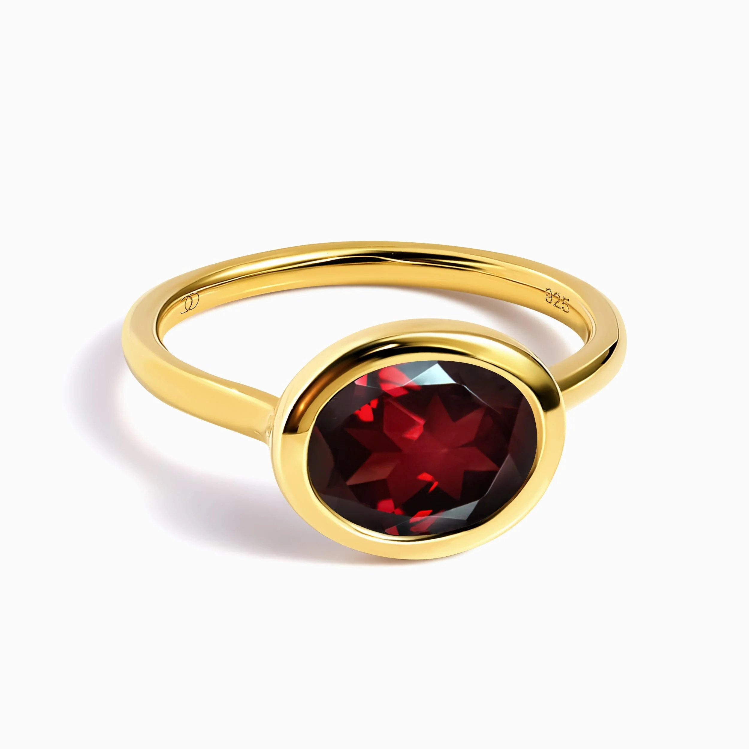 Garnet Skin Touch Ring - Feel the Passion - Image 8