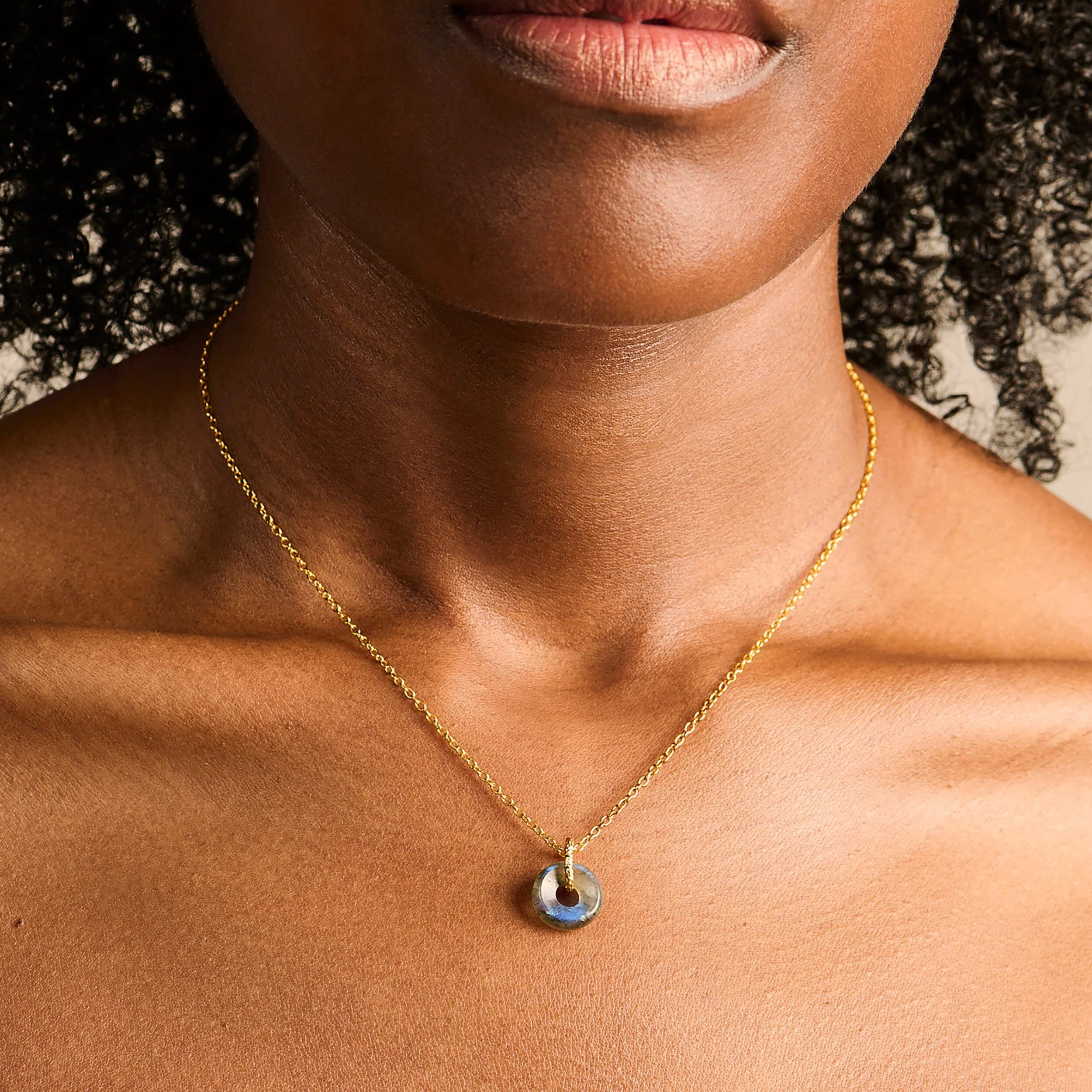 Labradorite Necklace - Aluna - Image 6