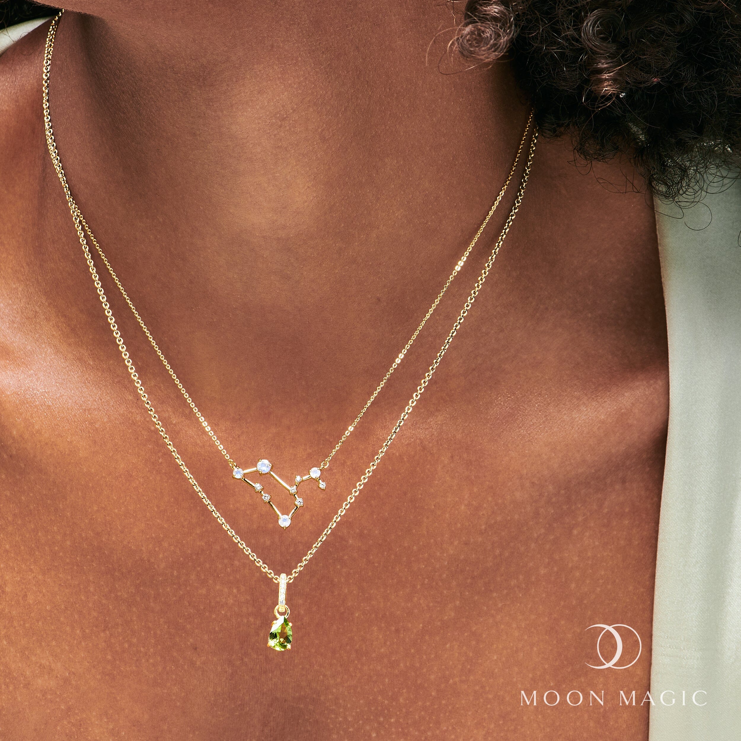 Leo Zodiac & August Birthstone Necklaces - Image 9