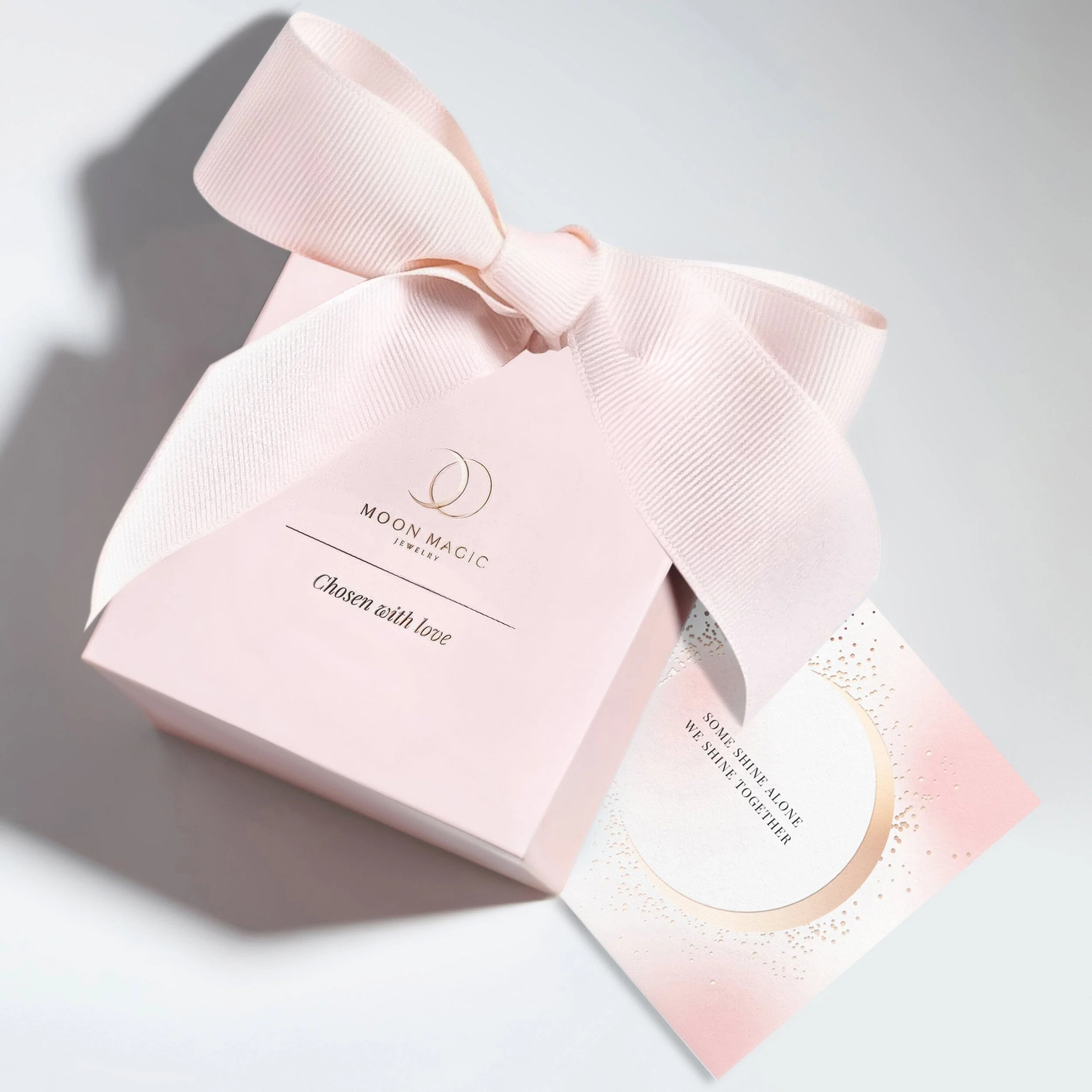 Light Pink Gift Bag & Card Set - Image 2