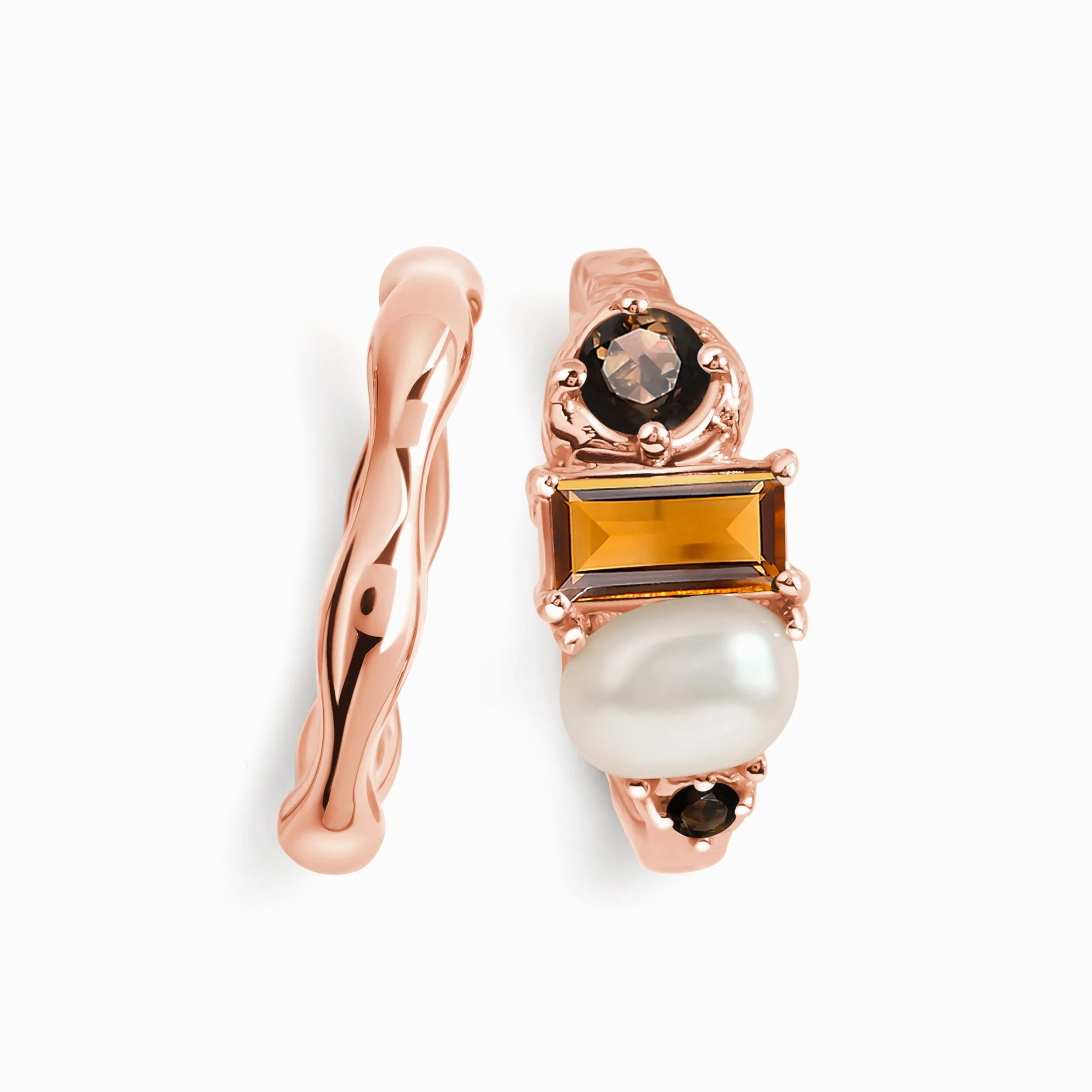Madeira Citrine Treasure & Magma Band Set - Image 5