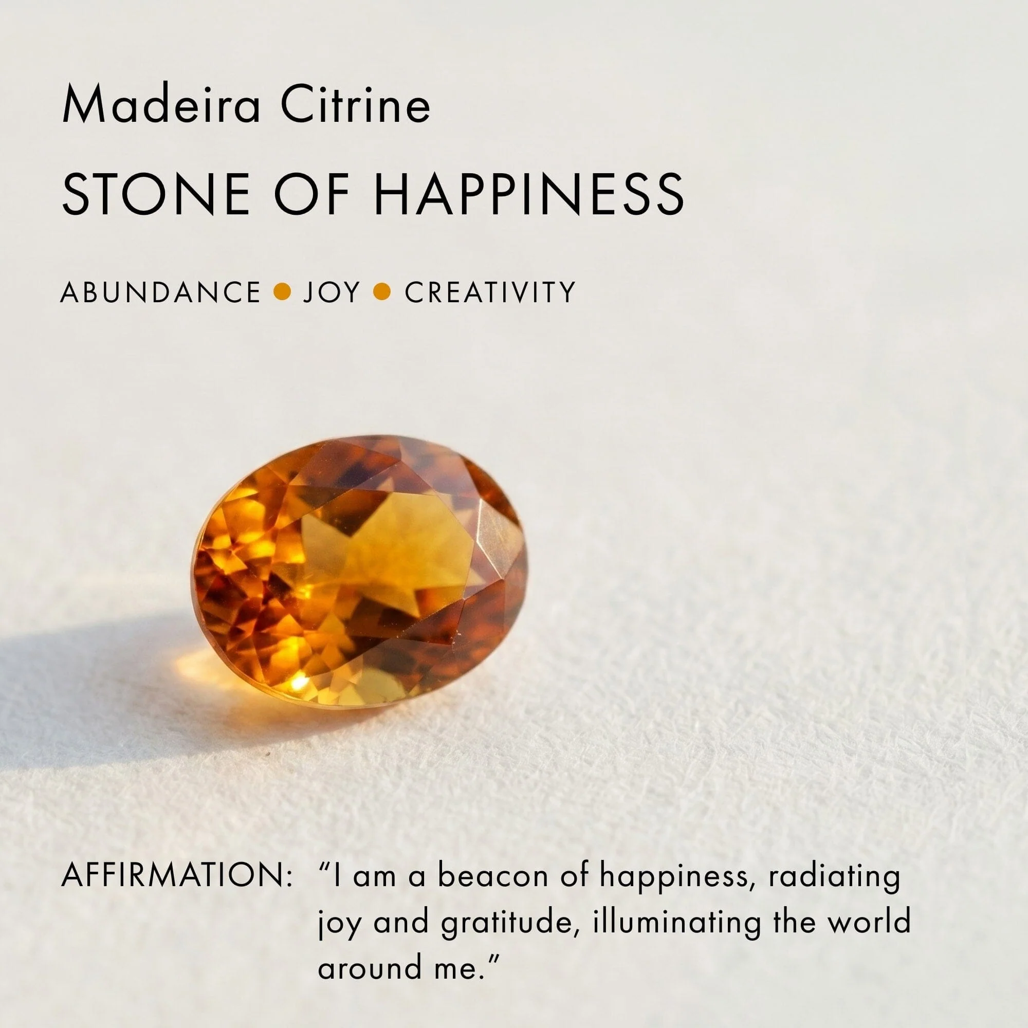 Madeira Citrine Treasure Ring & Waves Band - Image 7