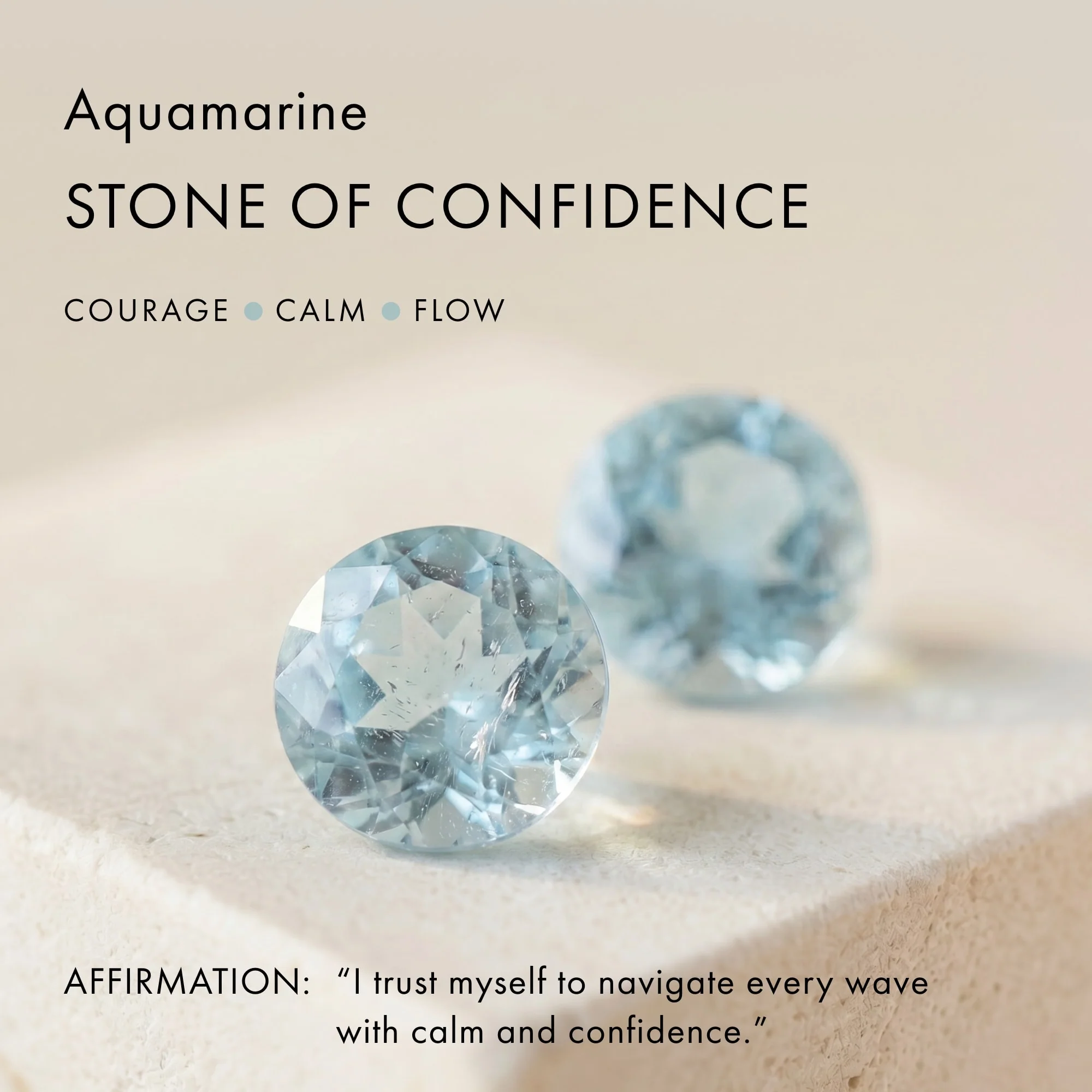 Raw Crystal Ring - Flow Aquamarine - Image 13