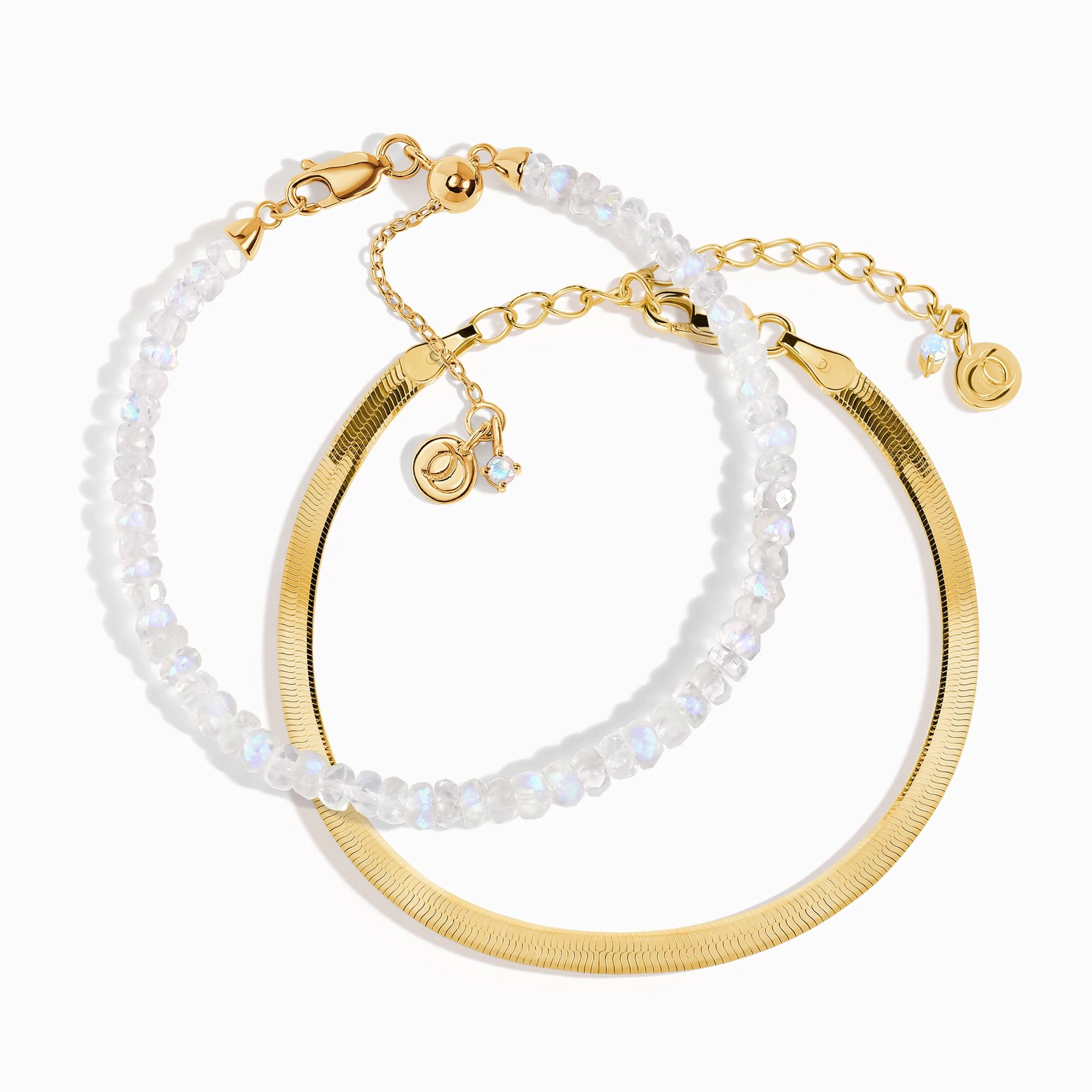 Moonstone Bracelet Stack - Finding Balance - Image 5