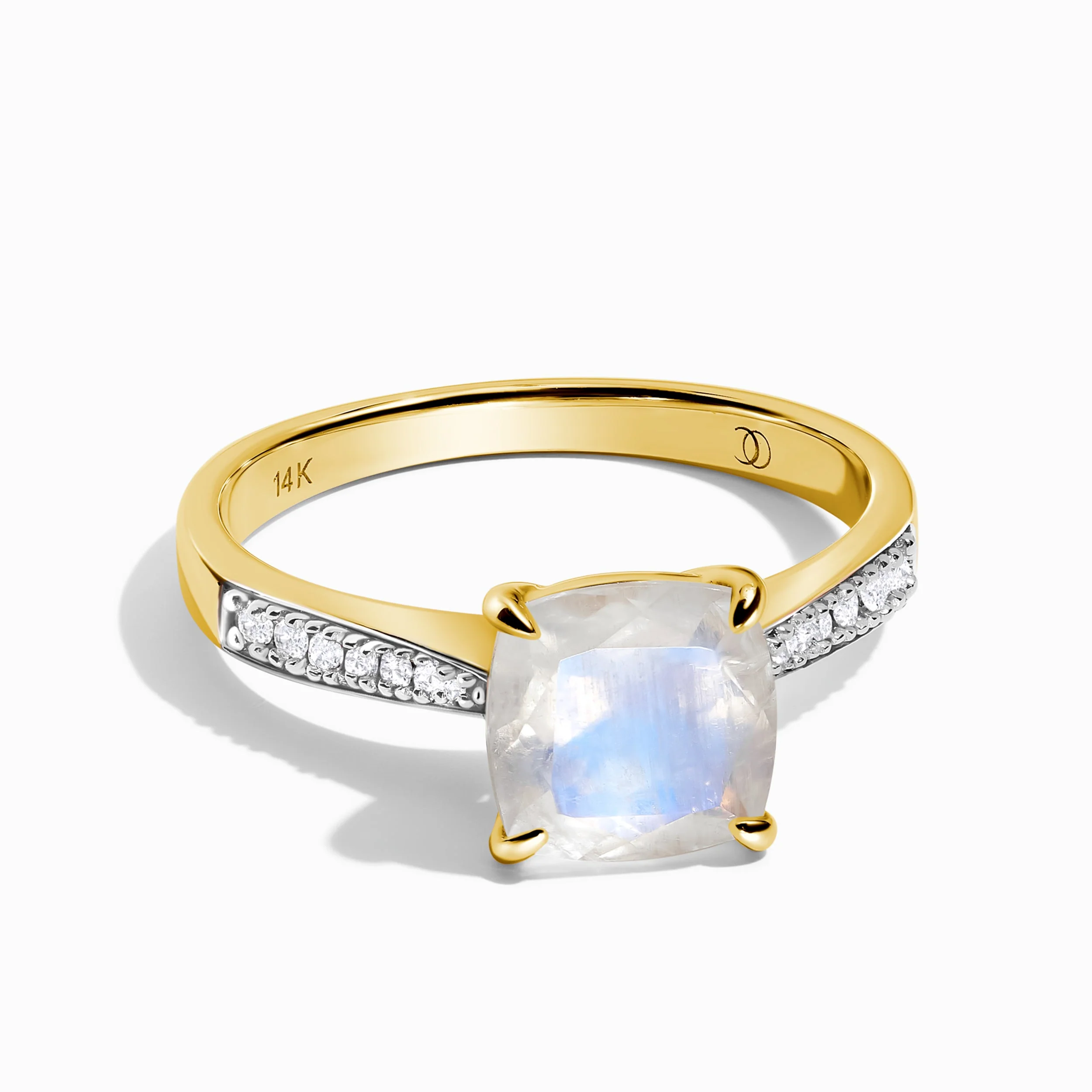 Moonstone Diamond Ring - Eternal Tie - Image 5