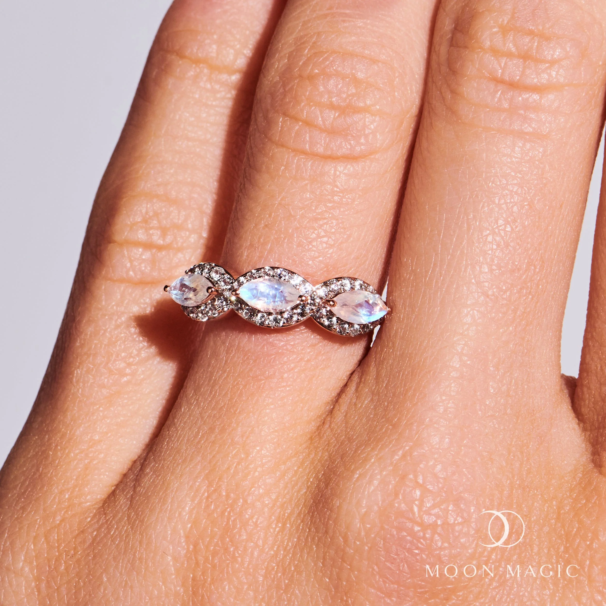 Moonstone Diamond Ring - Euphoria - Image 4
