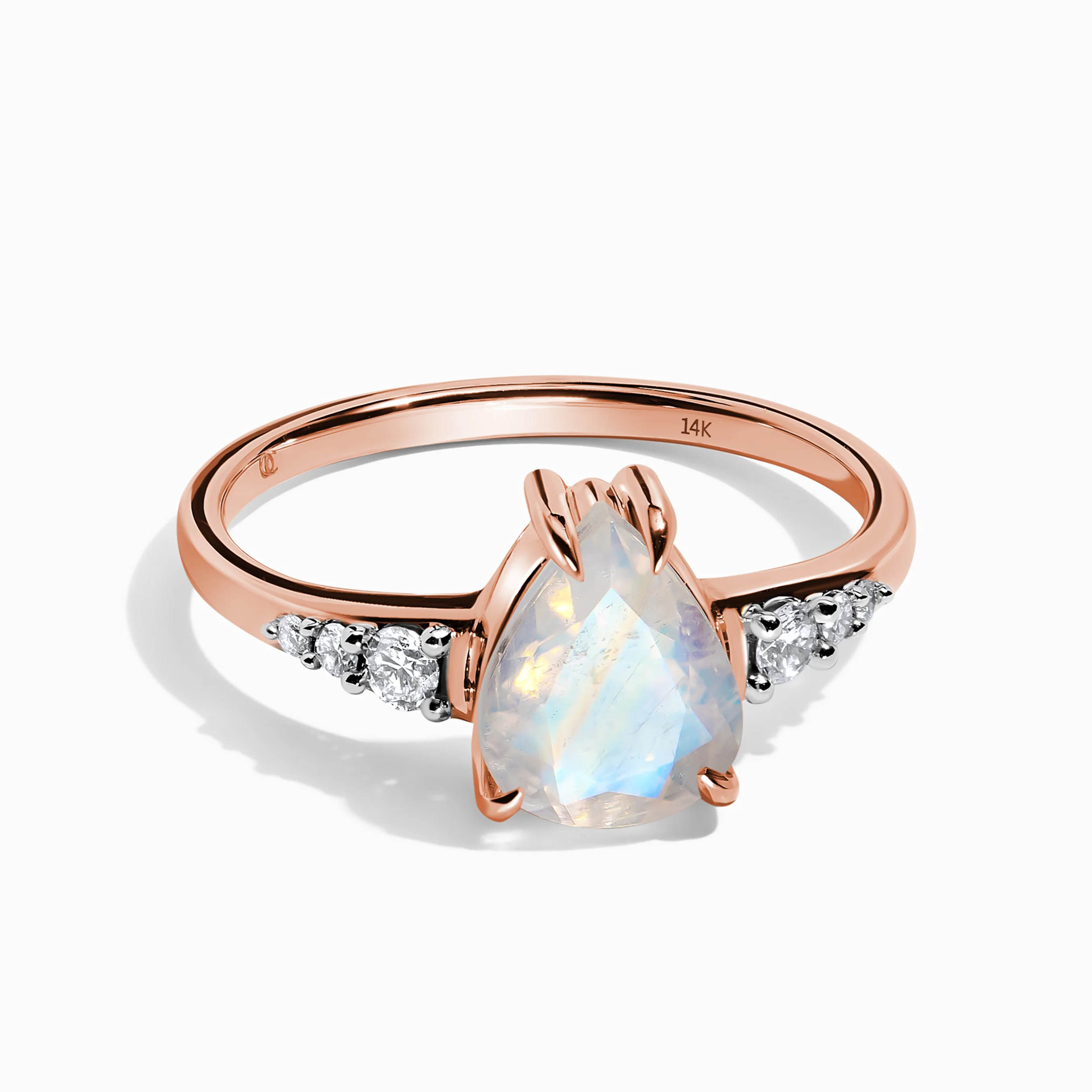 Moonstone Diamond Ring - I Promise - Image 3