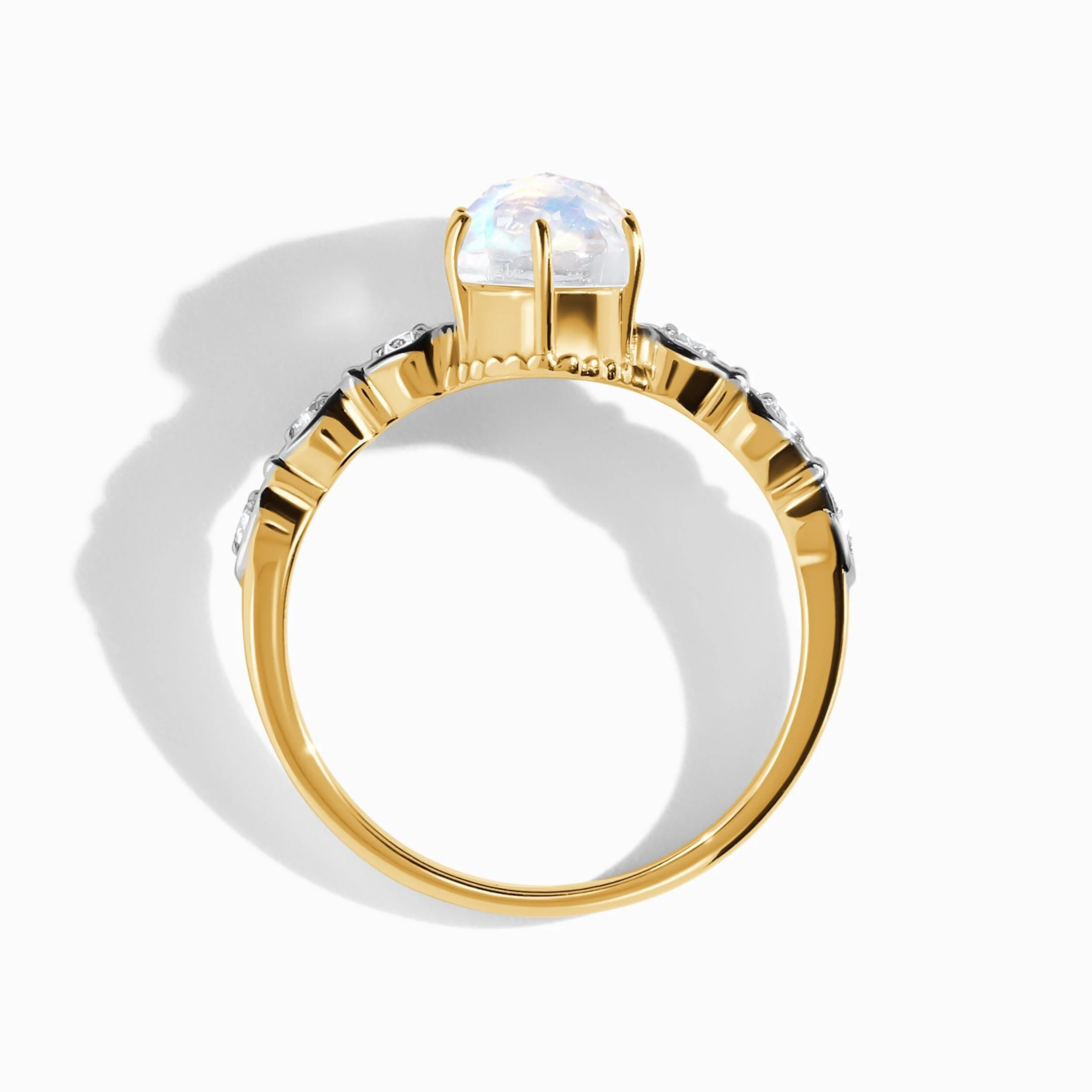 Moonstone Diamond Ring - Mirth - Image 20