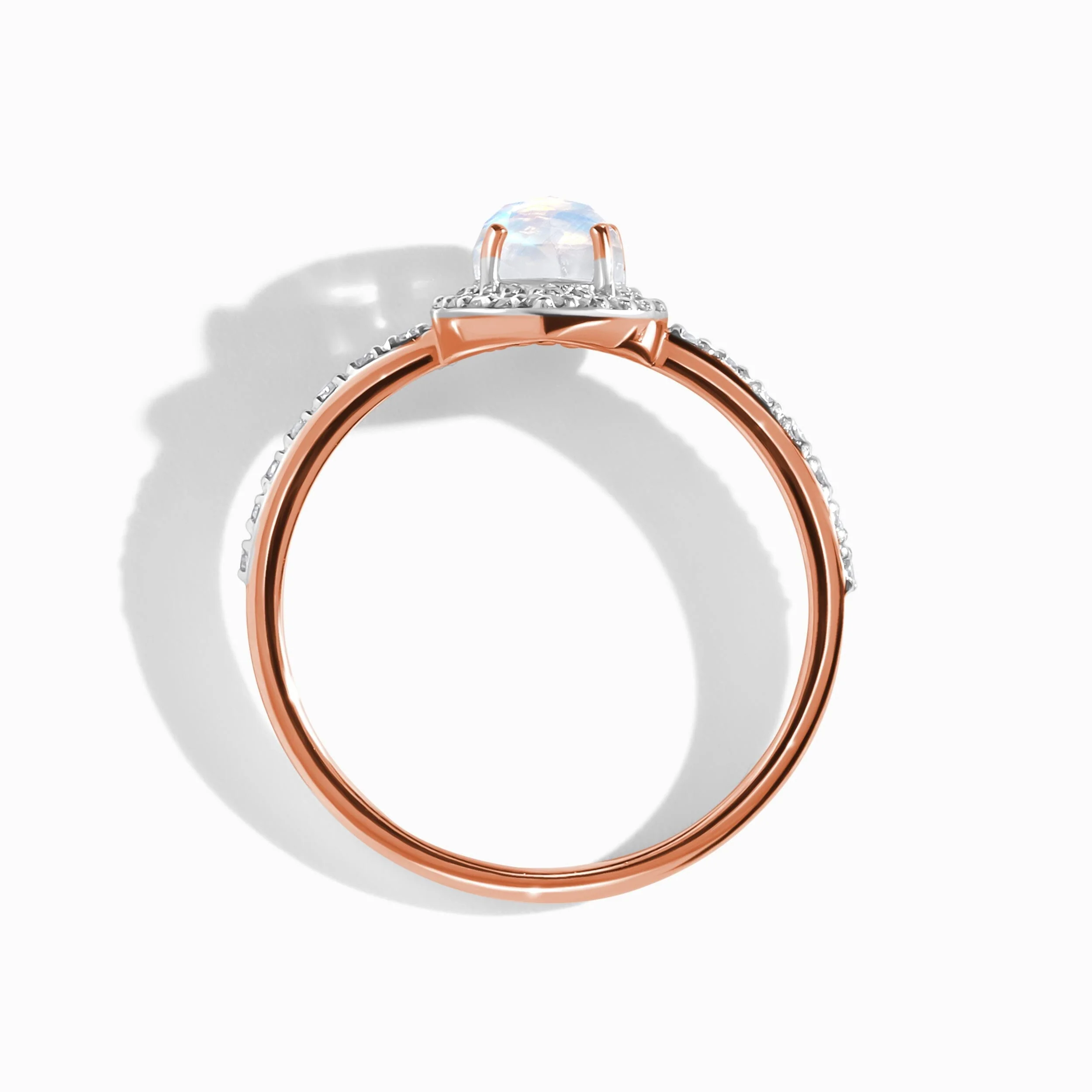 Moonstone Diamond Ring - Tear Of Joy - Image 10