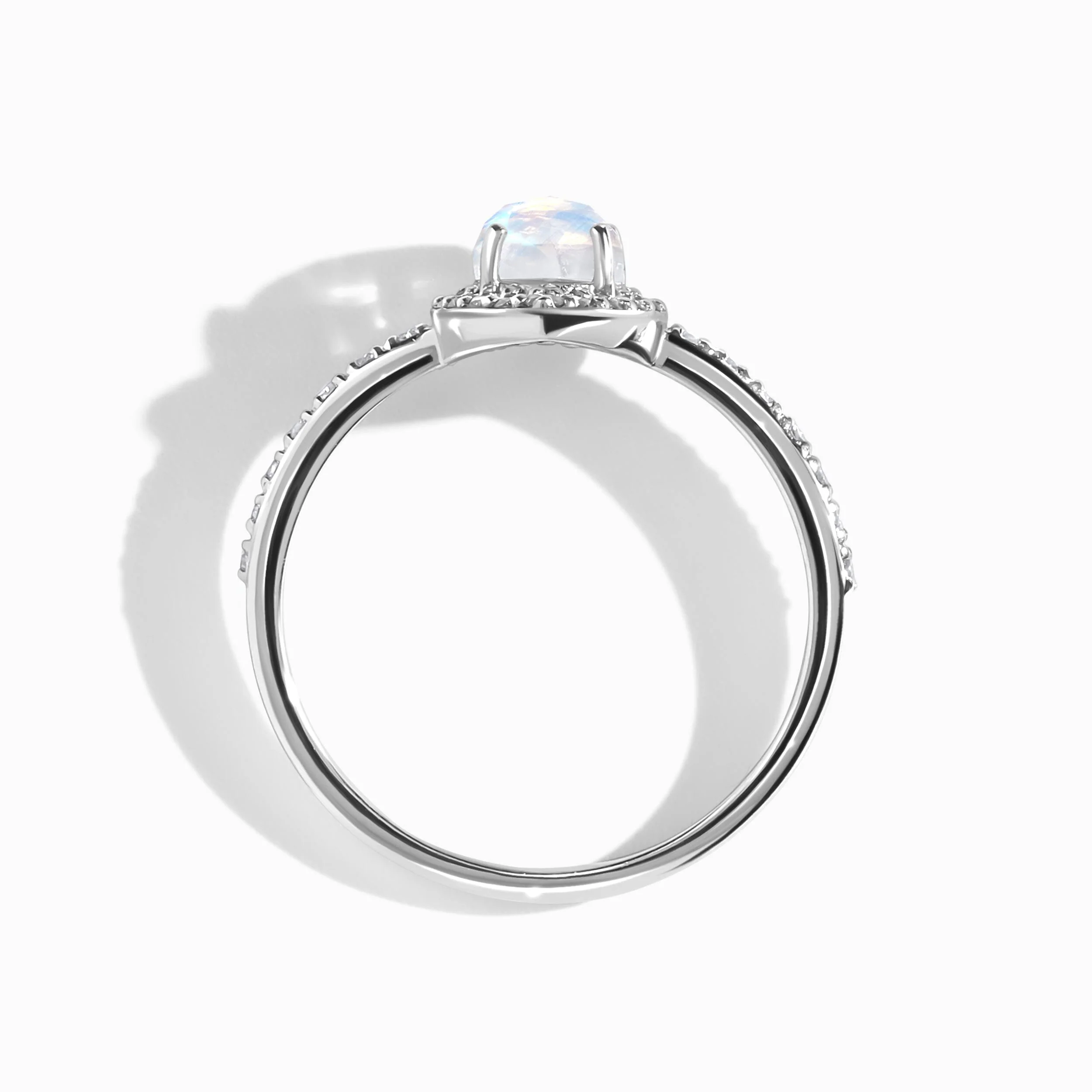 Moonstone Diamond Ring - Tear Of Joy - Image 15
