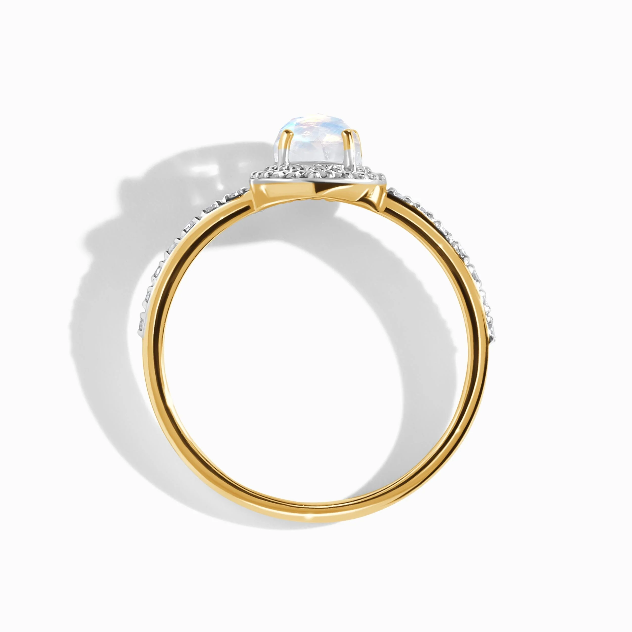 Moonstone Diamond Ring - Tear Of Joy - Image 20