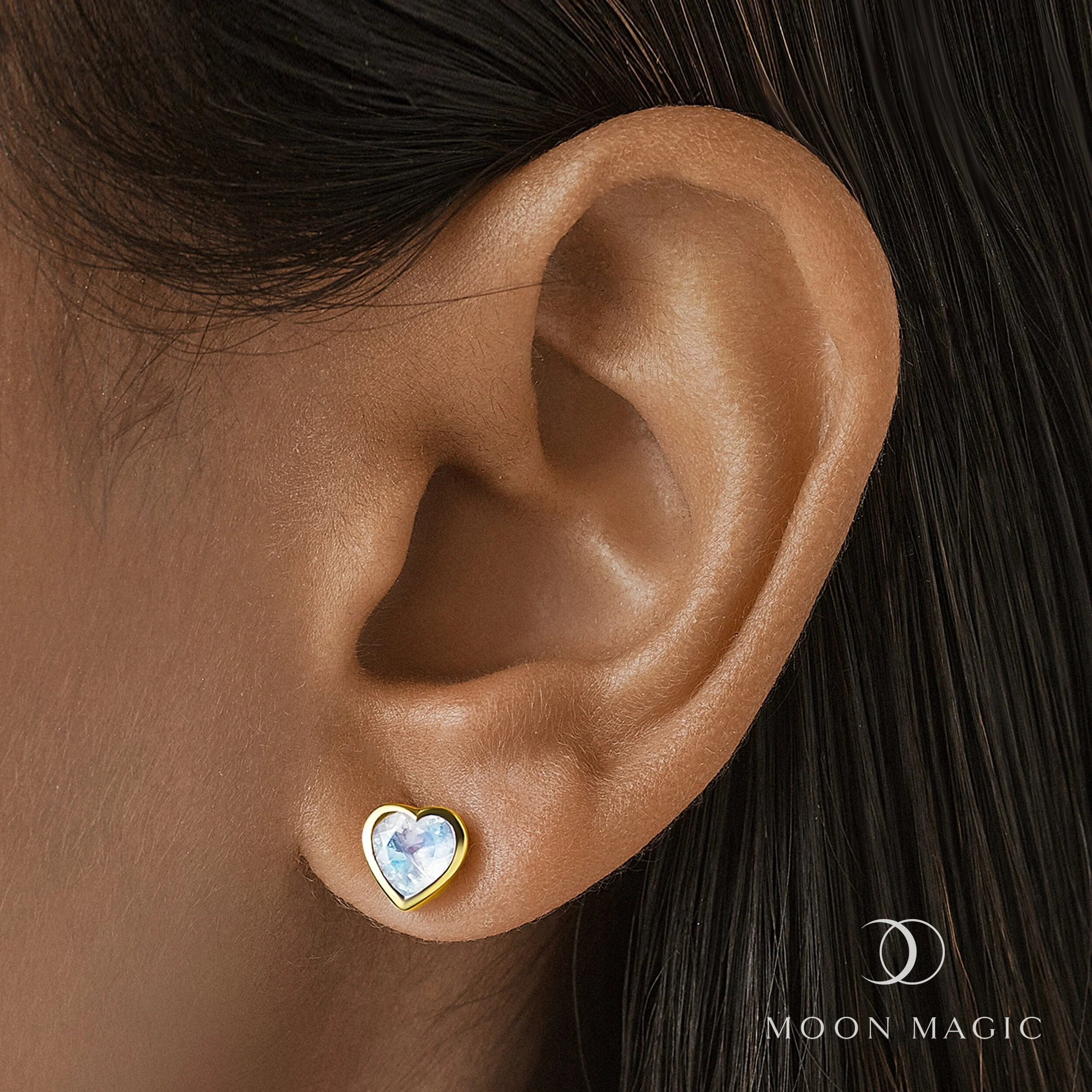 Moonstone Earrings - Mad For You Studs - Image 6