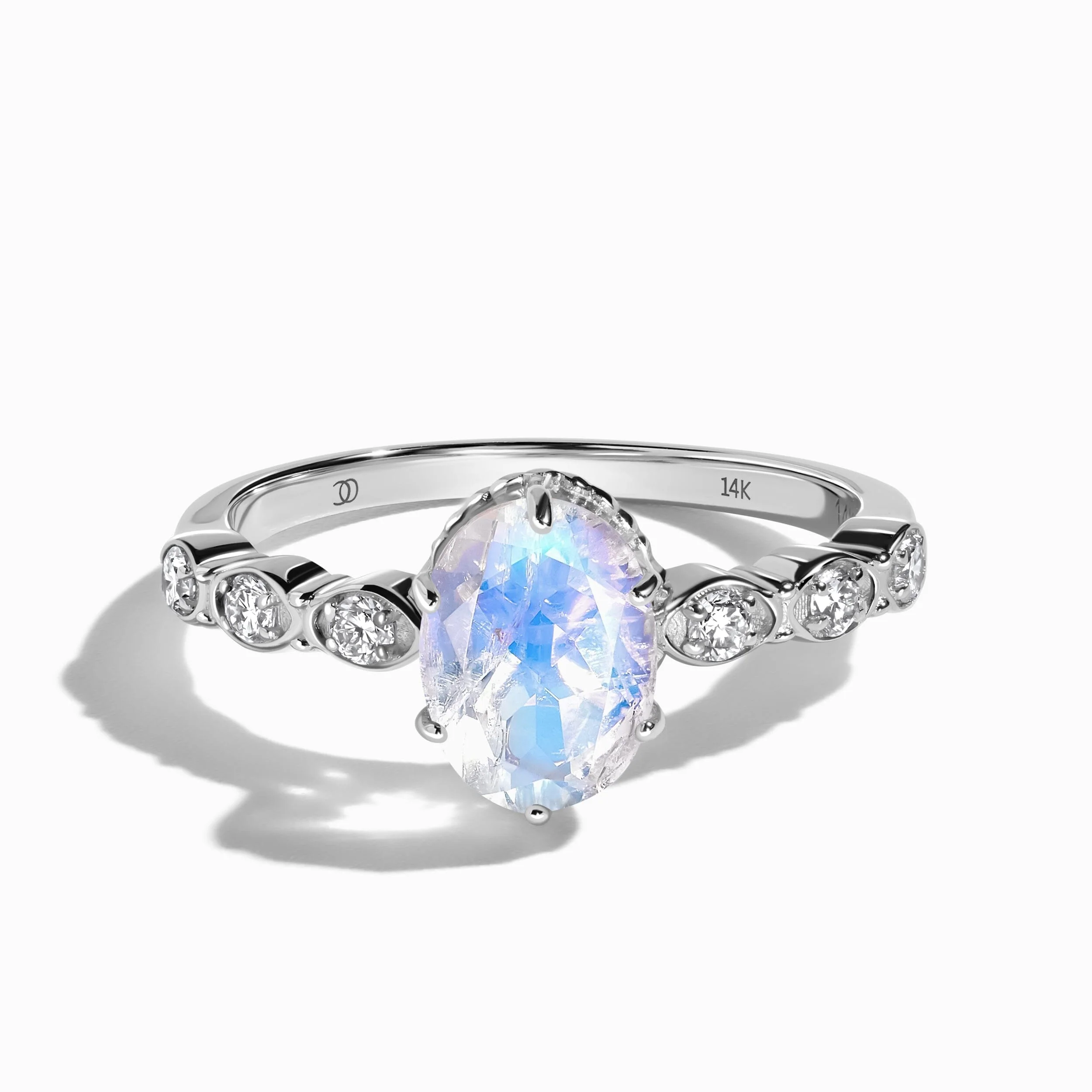 Moonstone Diamond Ring - Mirth - Image 3