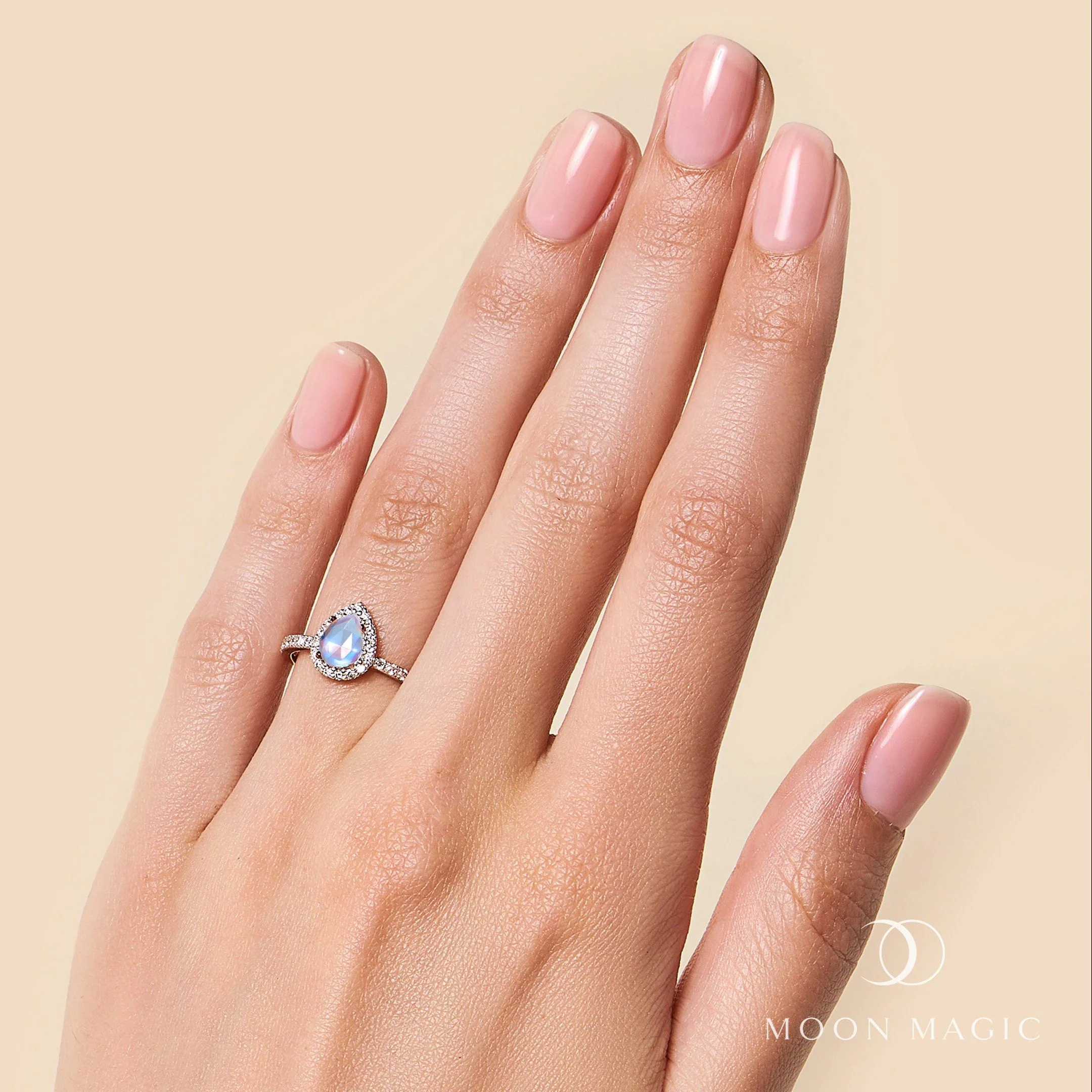 Moonstone Diamond Ring - Tear Of Joy - Image 27