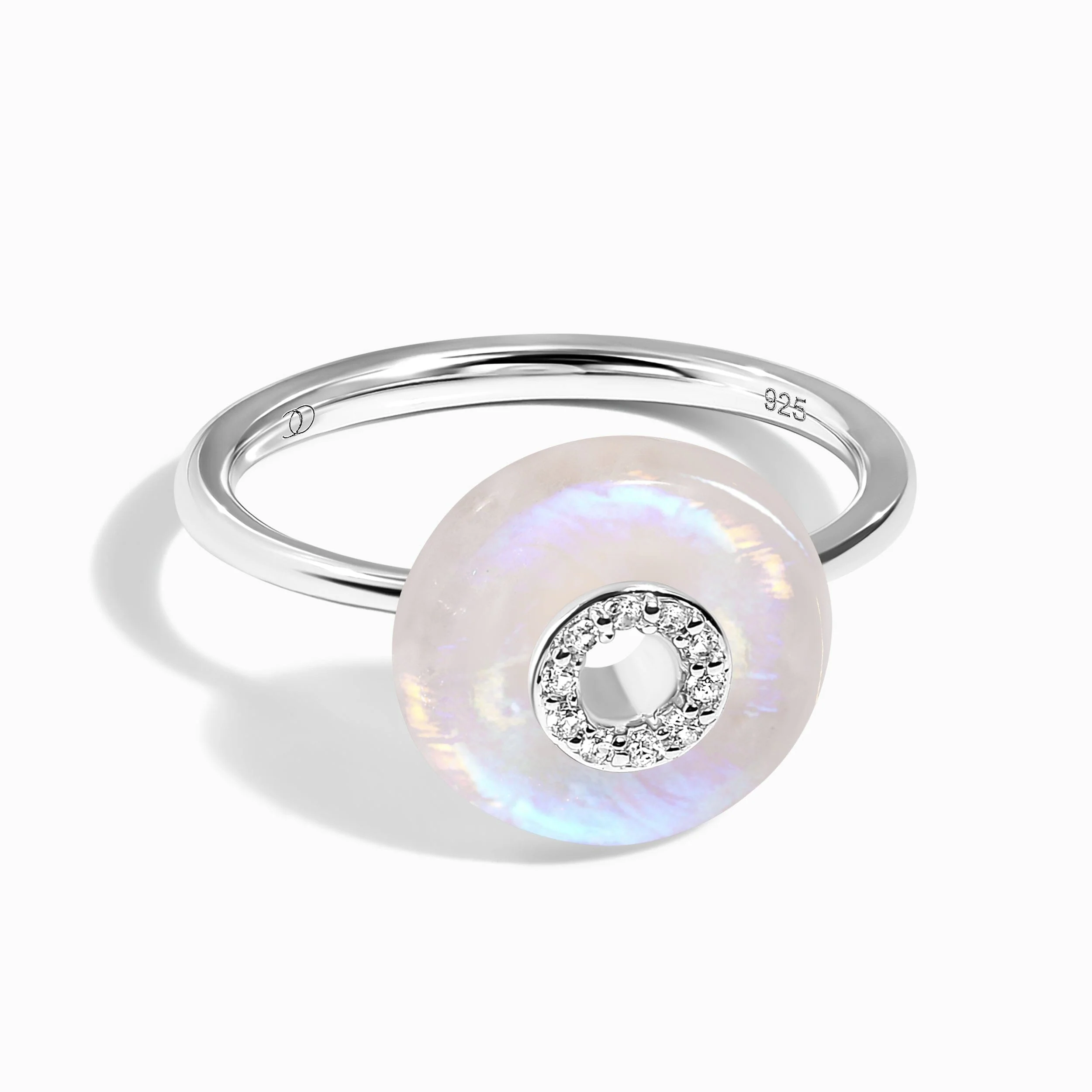 Moonstone Fidget Ring - Liora - Image 10