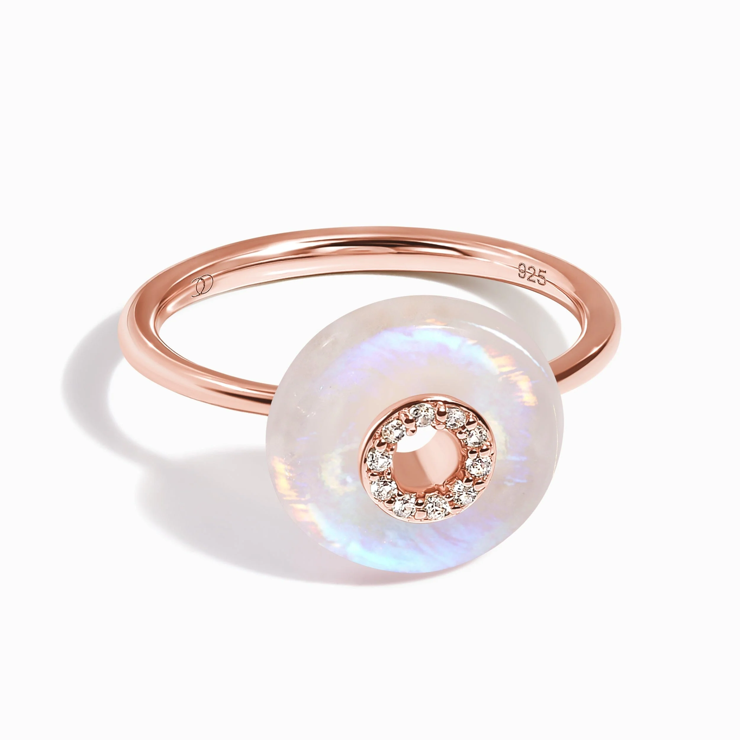 Moonstone Fidget Ring - Liora - Image 11
