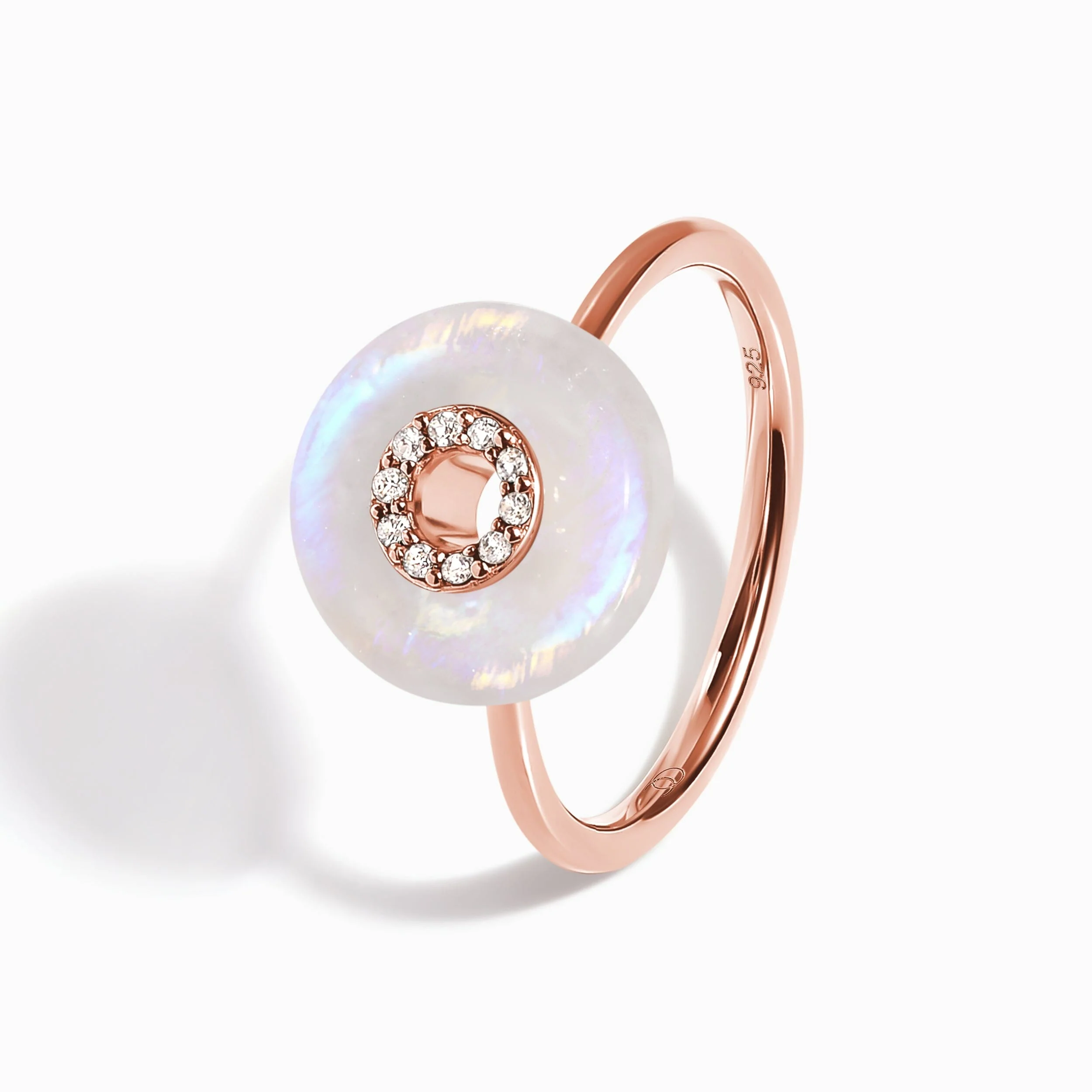 Moonstone Fidget Ring - Liora - Image 14