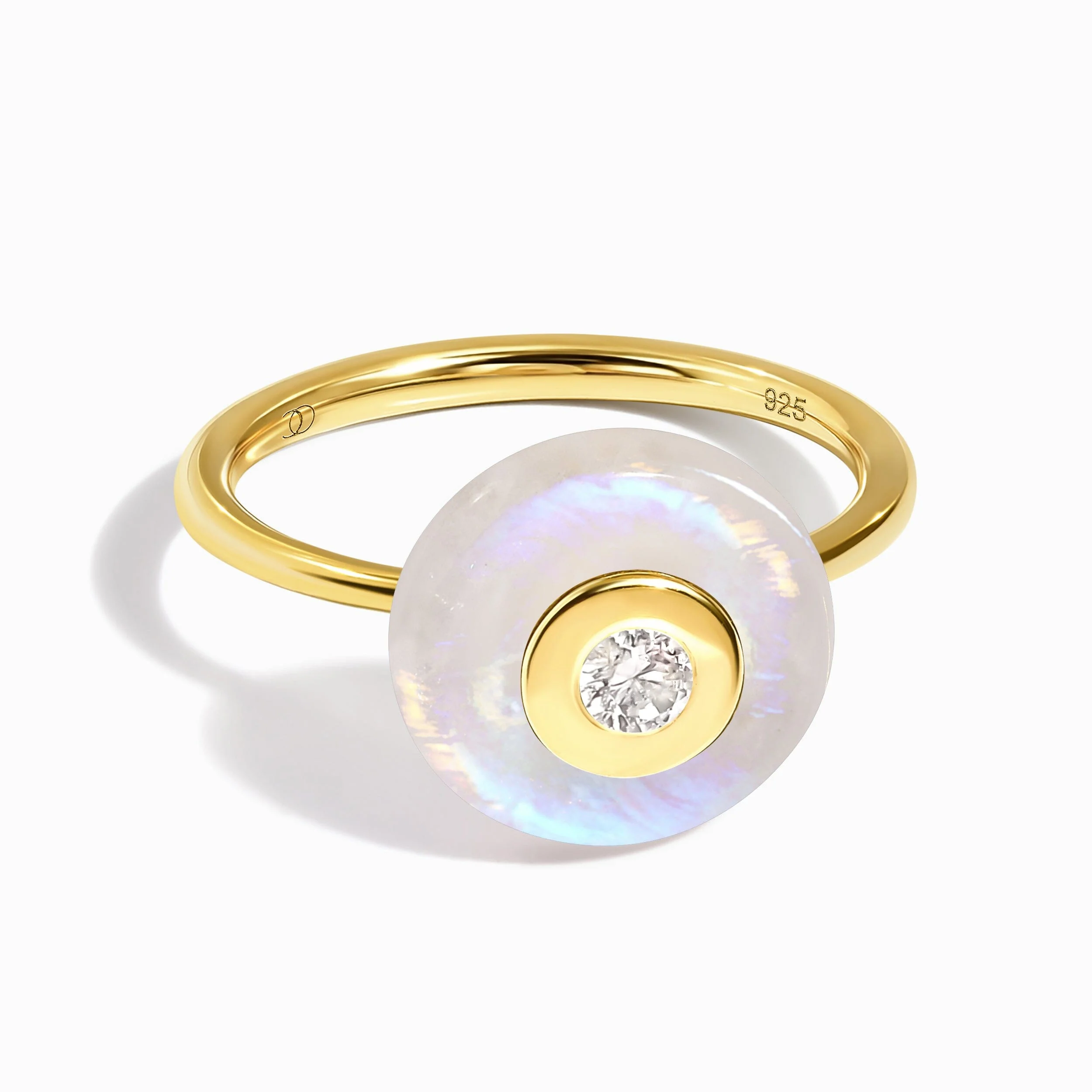 Moonstone Fidget Ring - Ora - Image 11