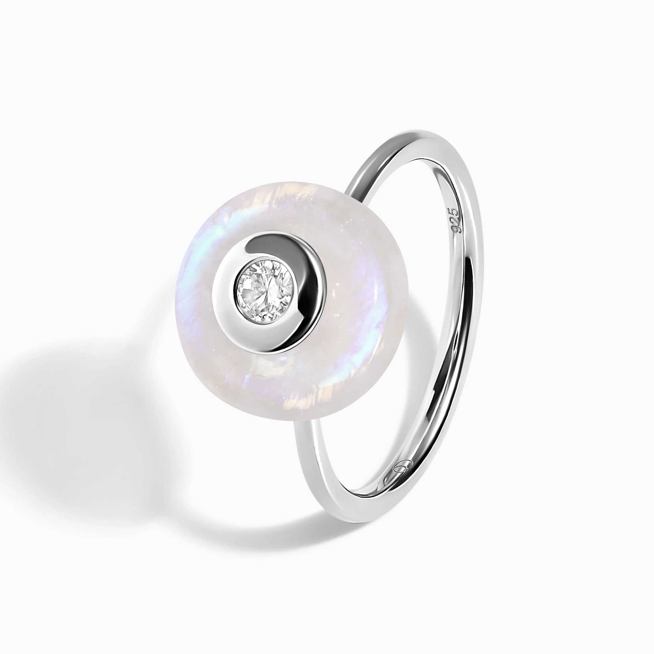 Moonstone Fidget Ring - Ora - Image 12