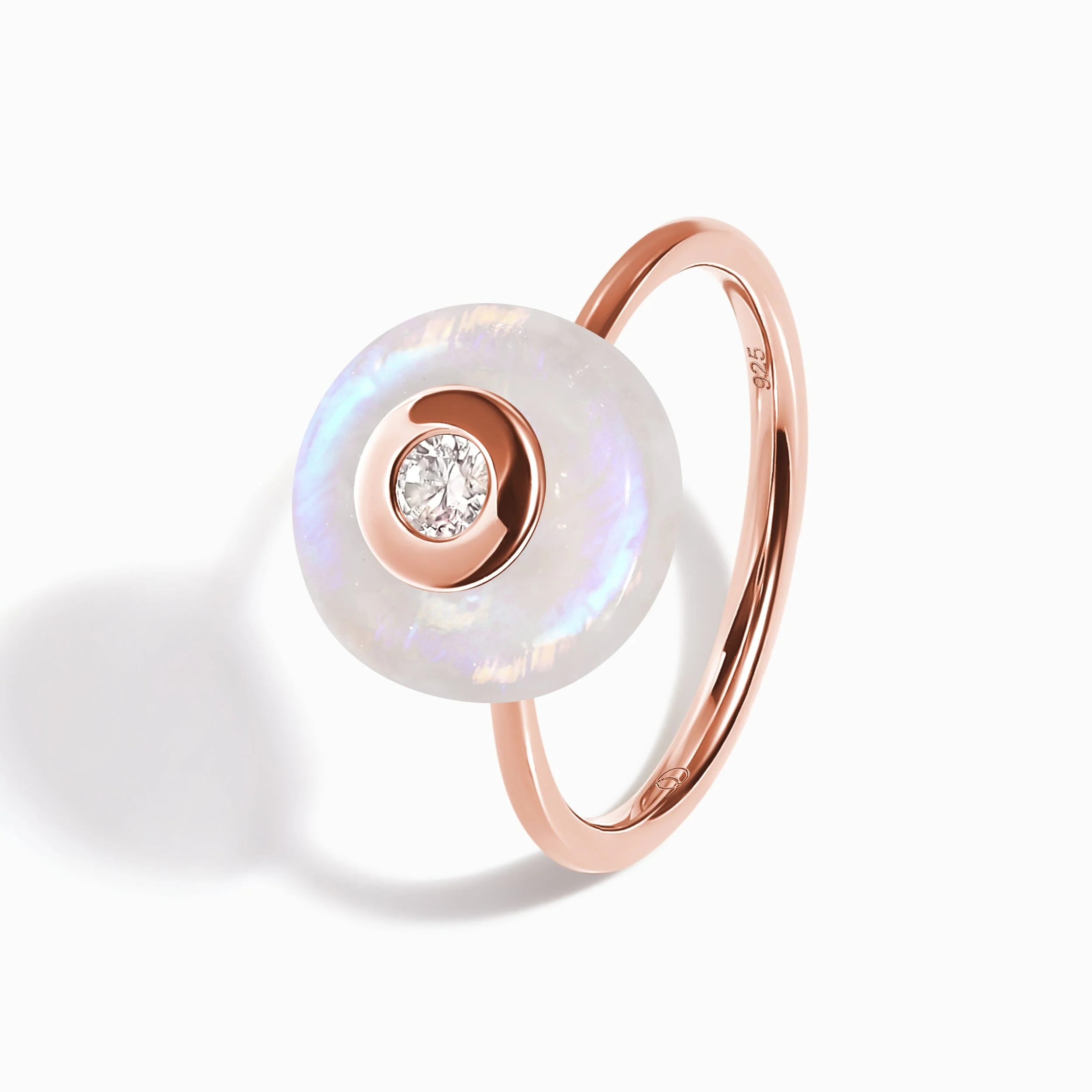 Moonstone Fidget Ring - Ora - Image 13