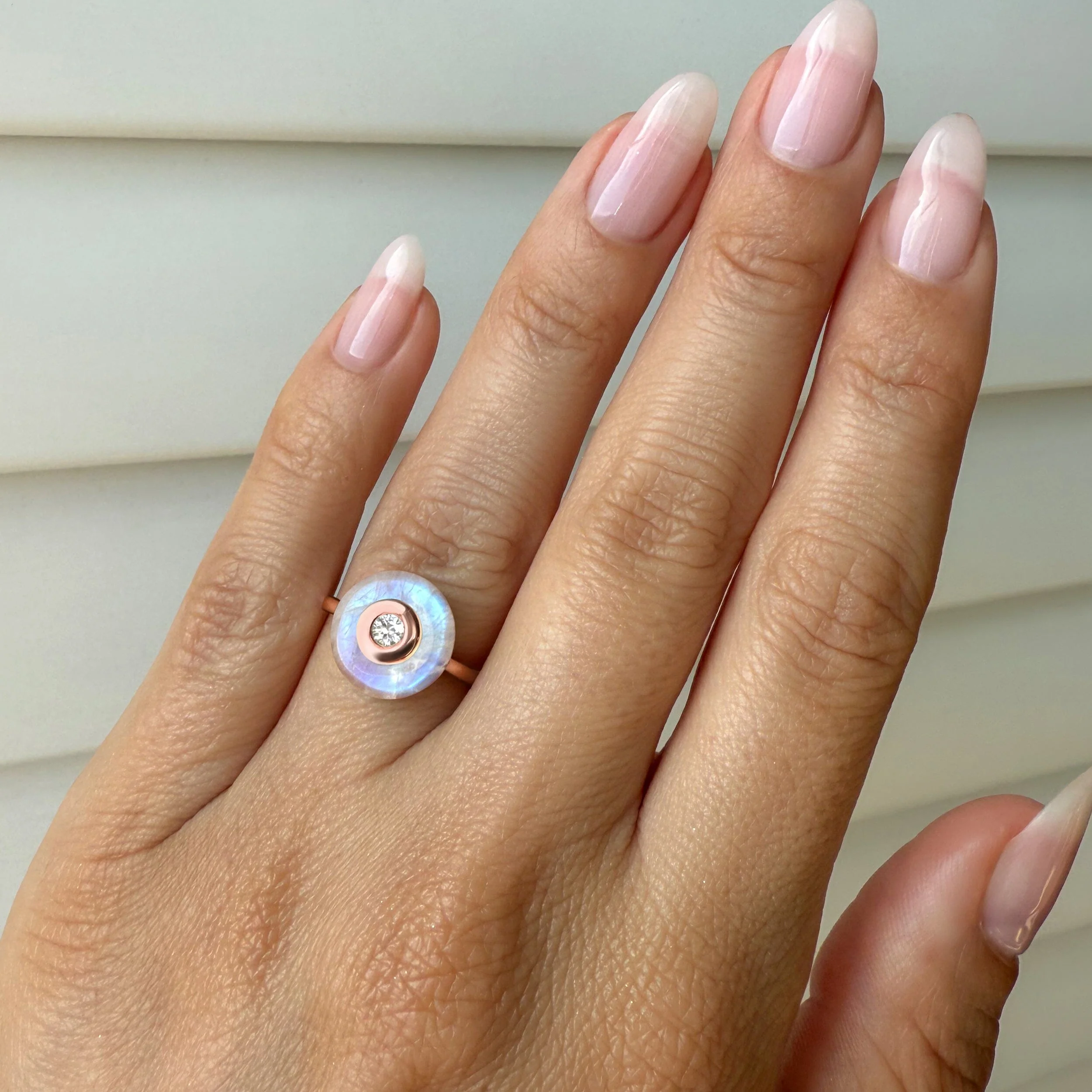 Moonstone Fidget Ring - Ora - Image 4