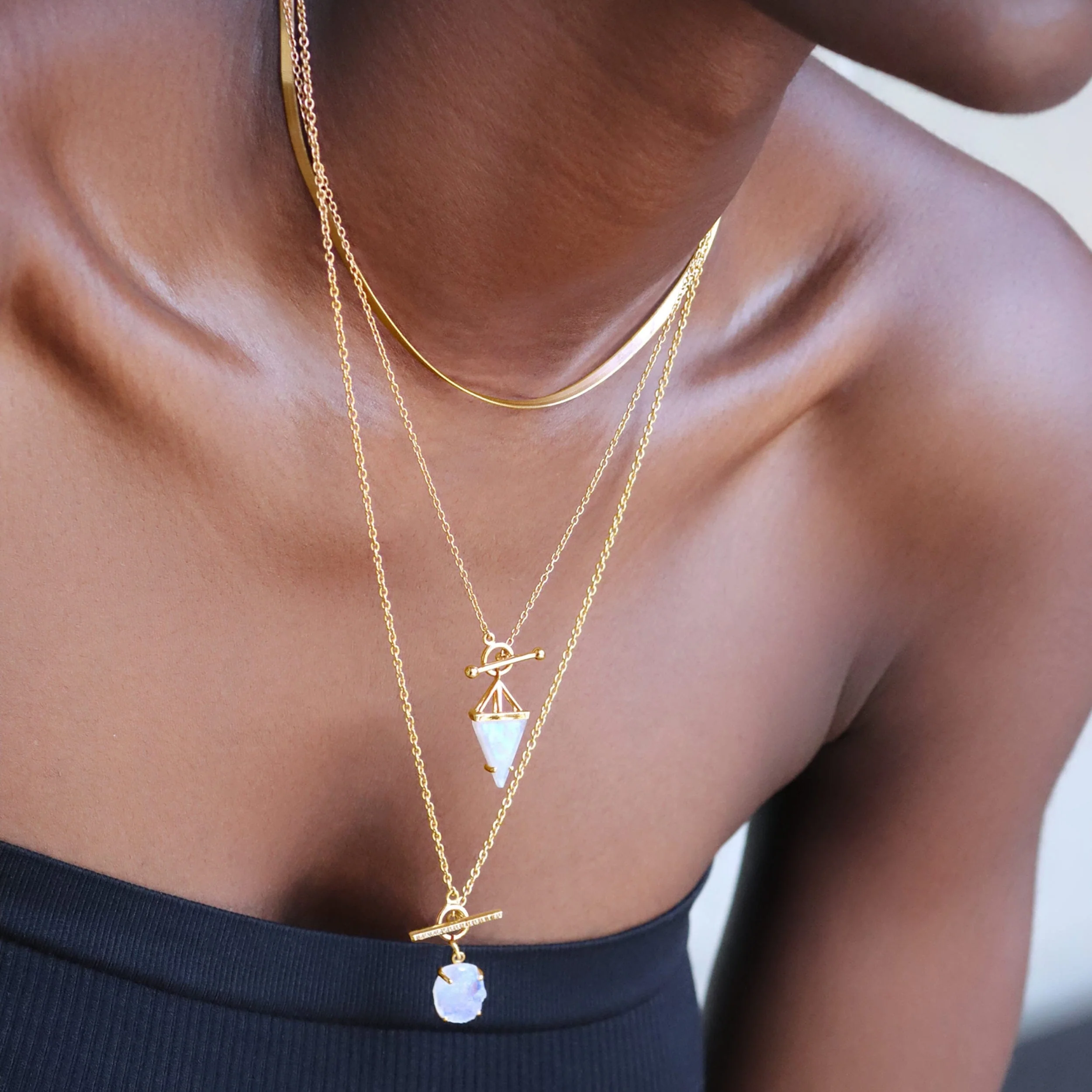Moonstone Necklace - Heroine T-Lock - Image 25