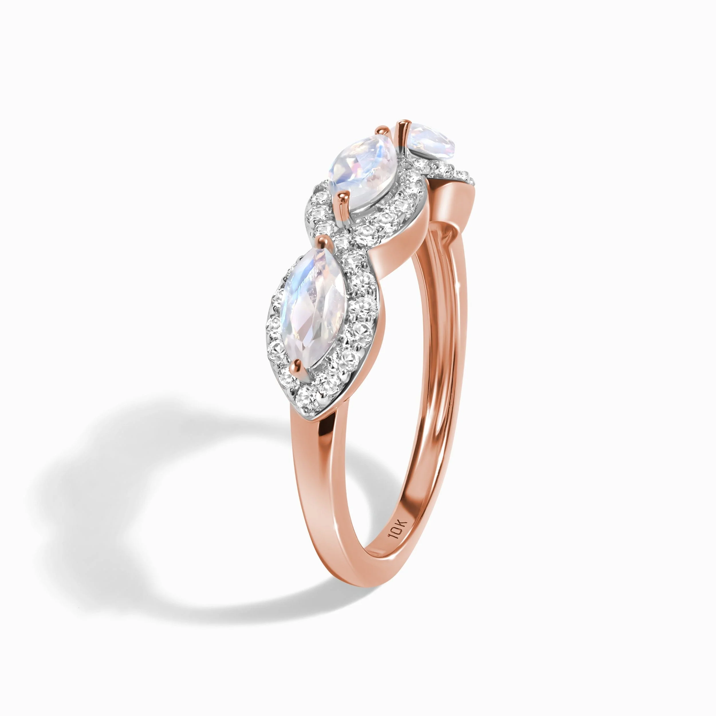 Moonstone Lab Diamond Ring - Euphoria - Image 12