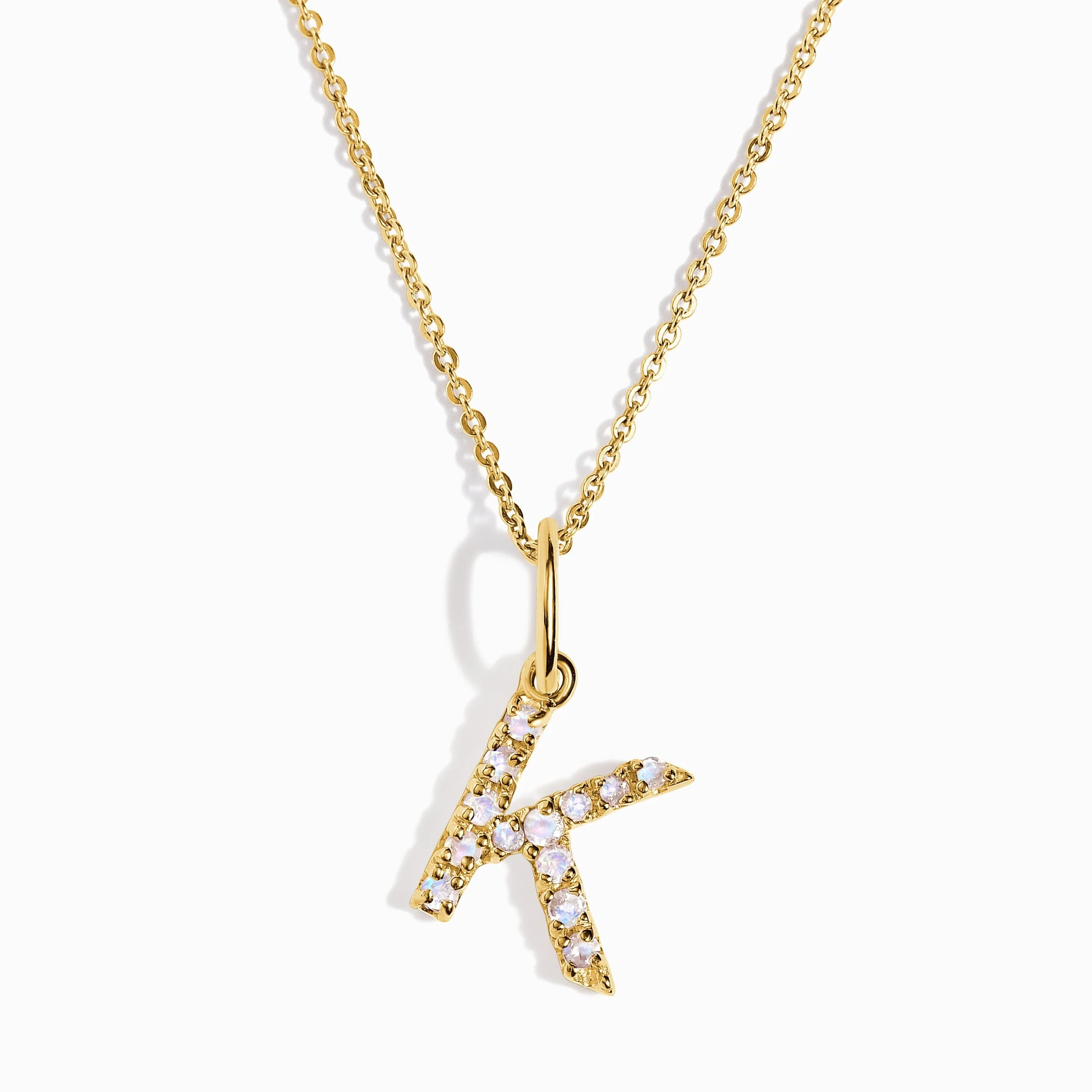 Moonstone Necklace - Alphabet - Image 21
