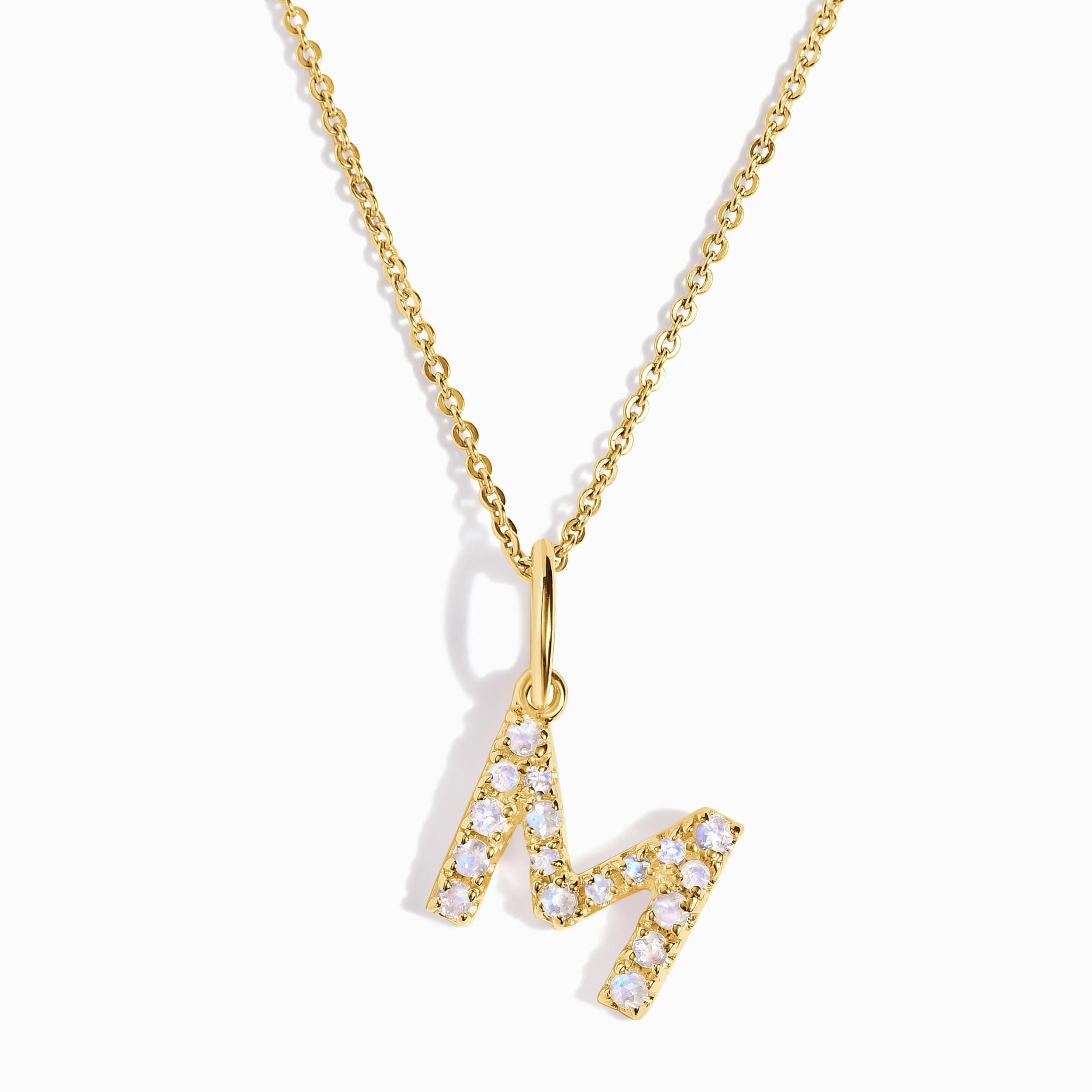 Moonstone Necklace - Alphabet - Image 25
