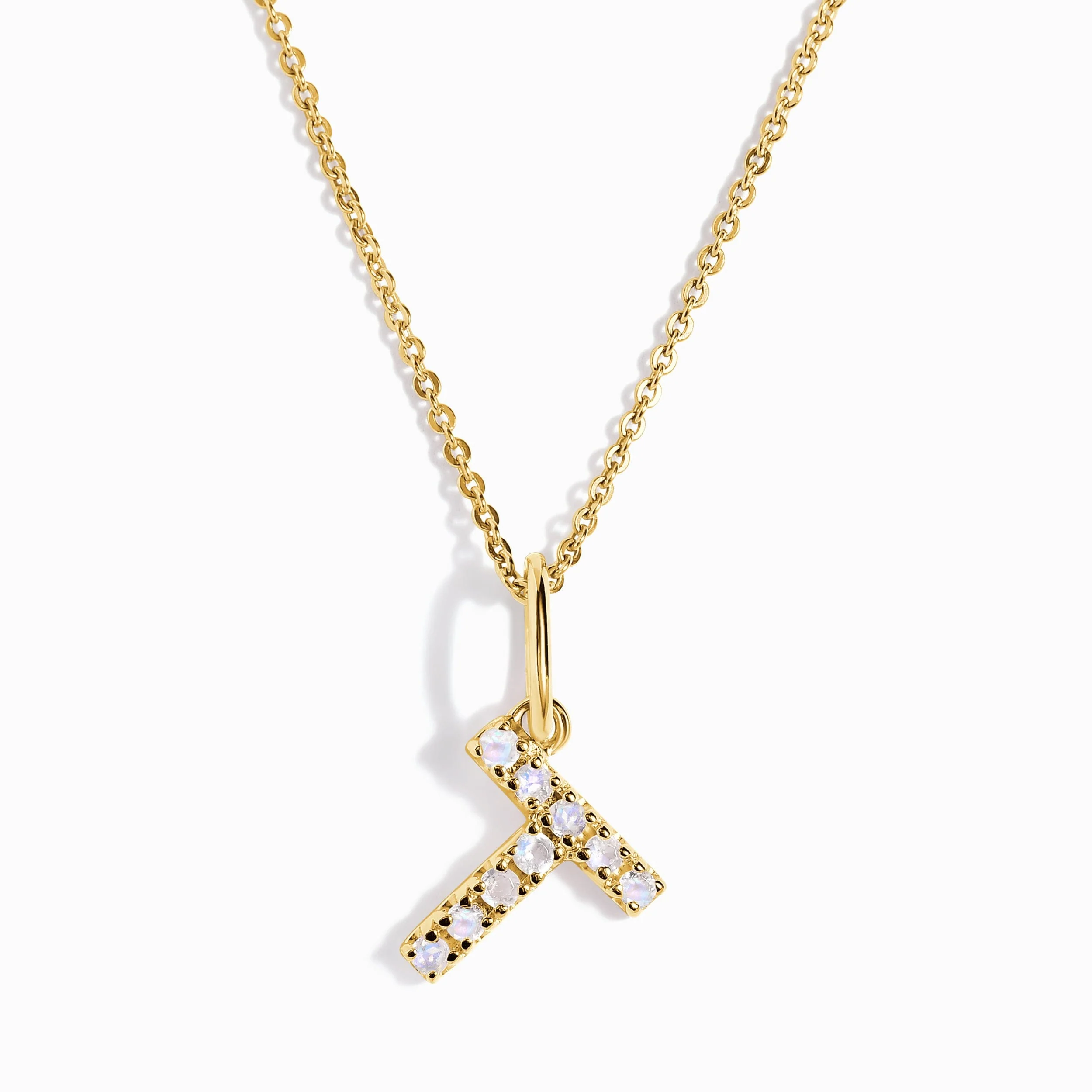 Moonstone Necklace - Alphabet - Image 39