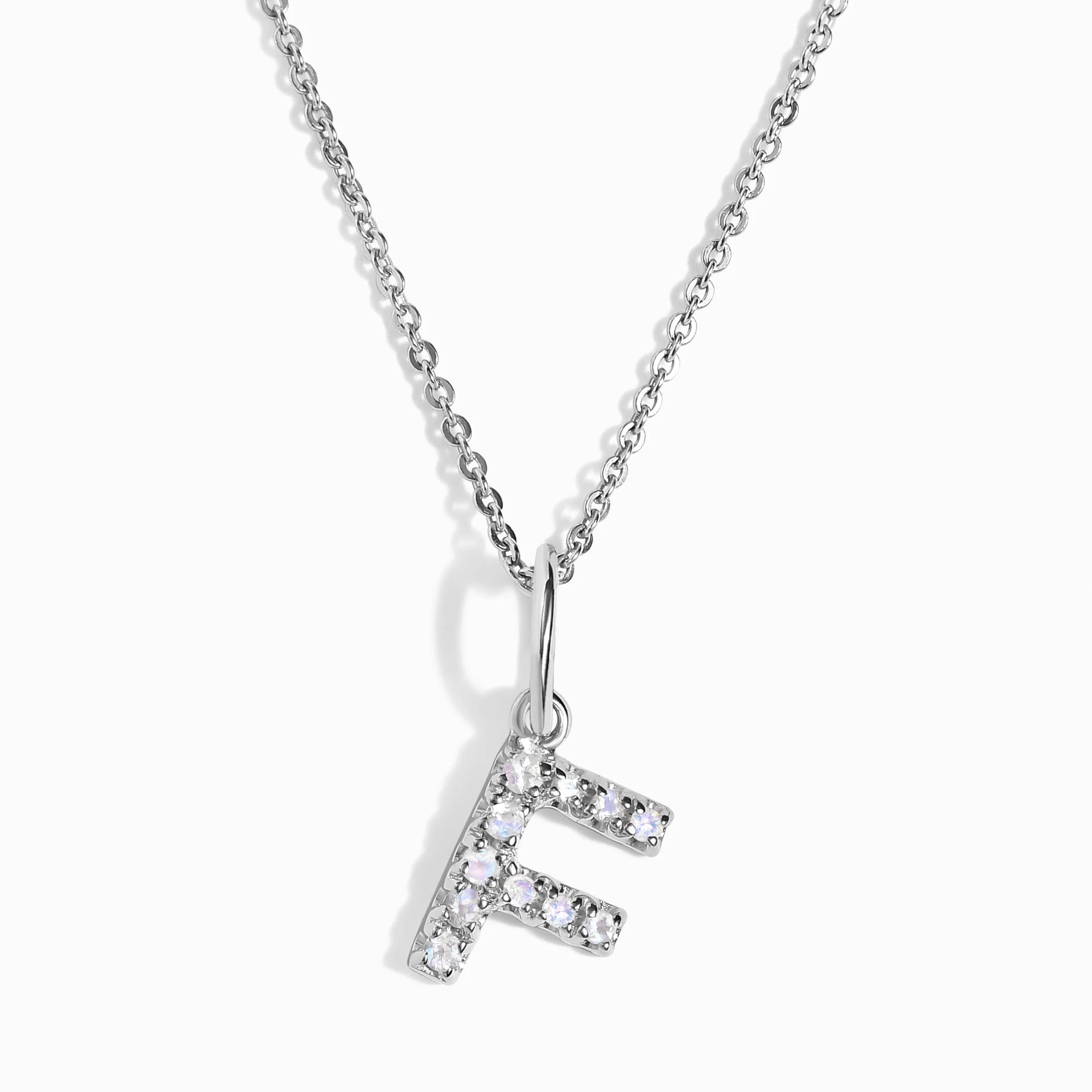 Moonstone Necklace - Alphabet - Image 11
