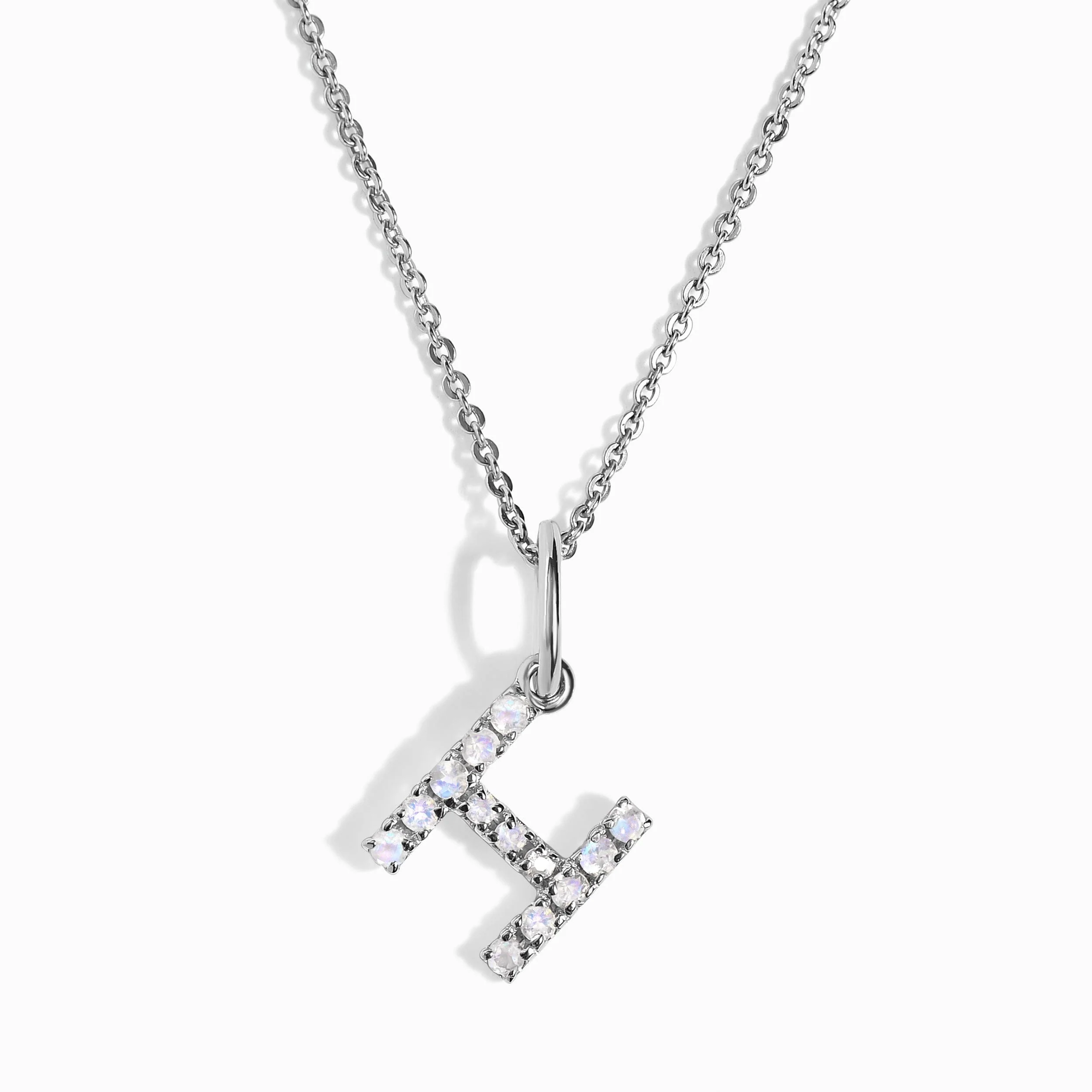 Moonstone Necklace - Alphabet - Image 15