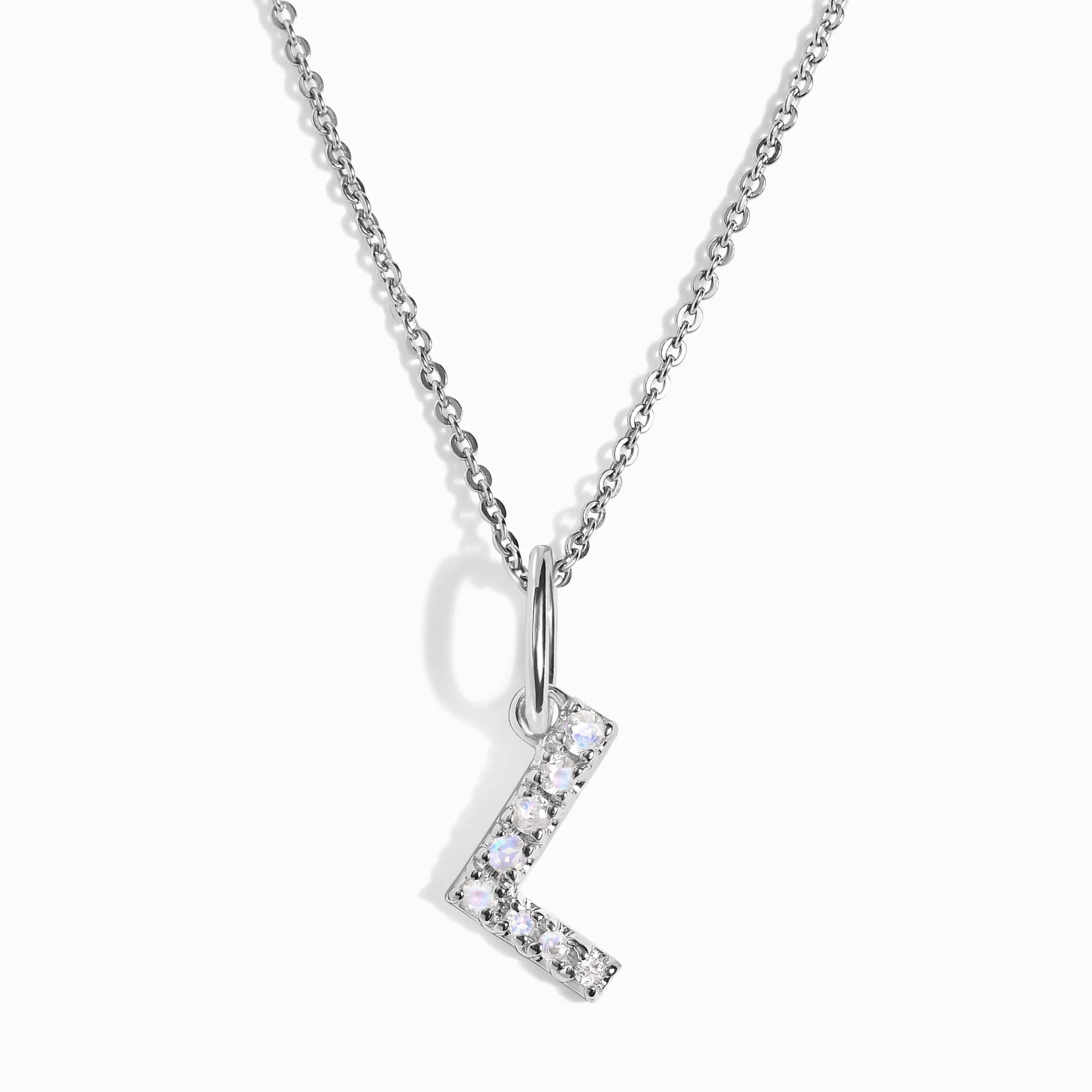 Moonstone Necklace - Alphabet - Image 23