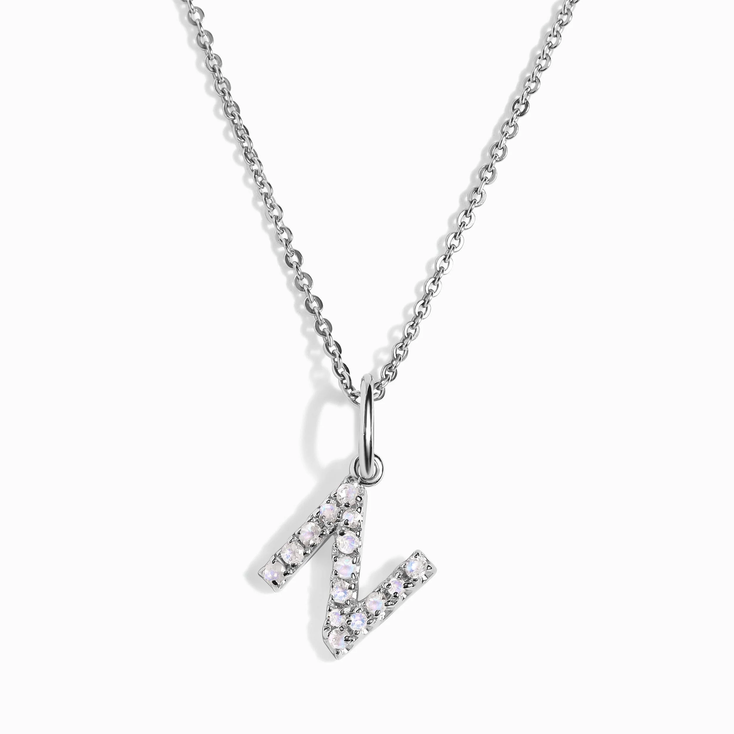 Moonstone Necklace - Alphabet - Image 27