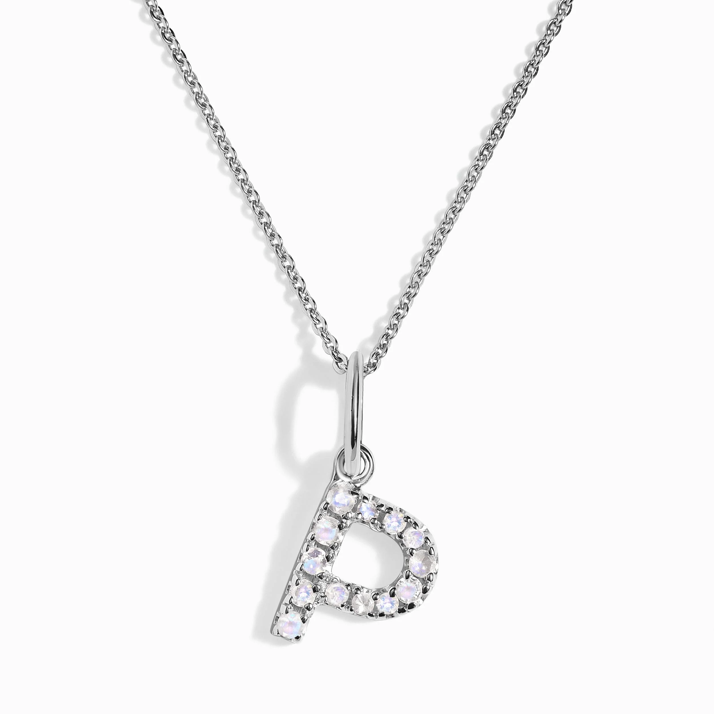 Moonstone Necklace - Alphabet - Image 31