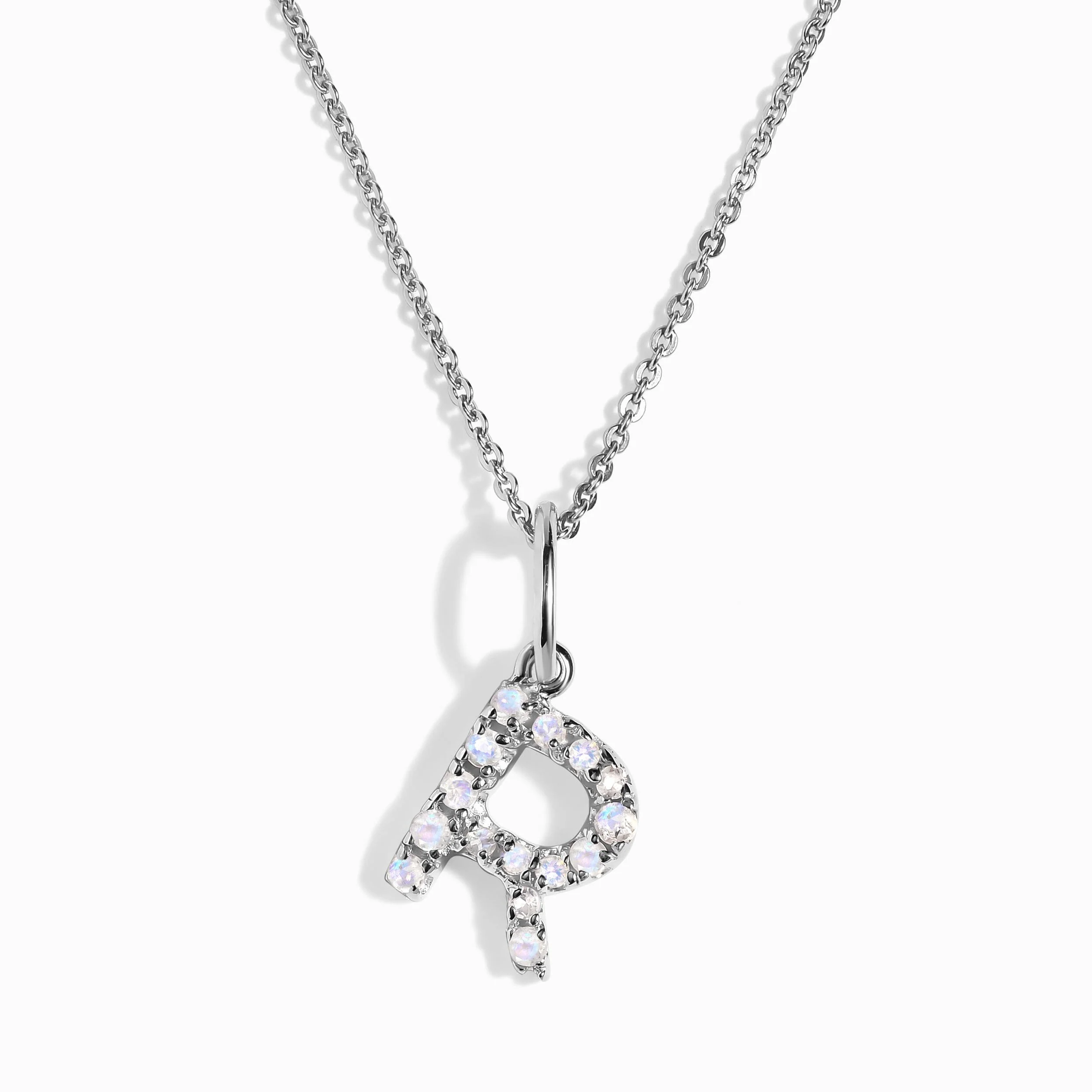 Moonstone Necklace - Alphabet - Image 35