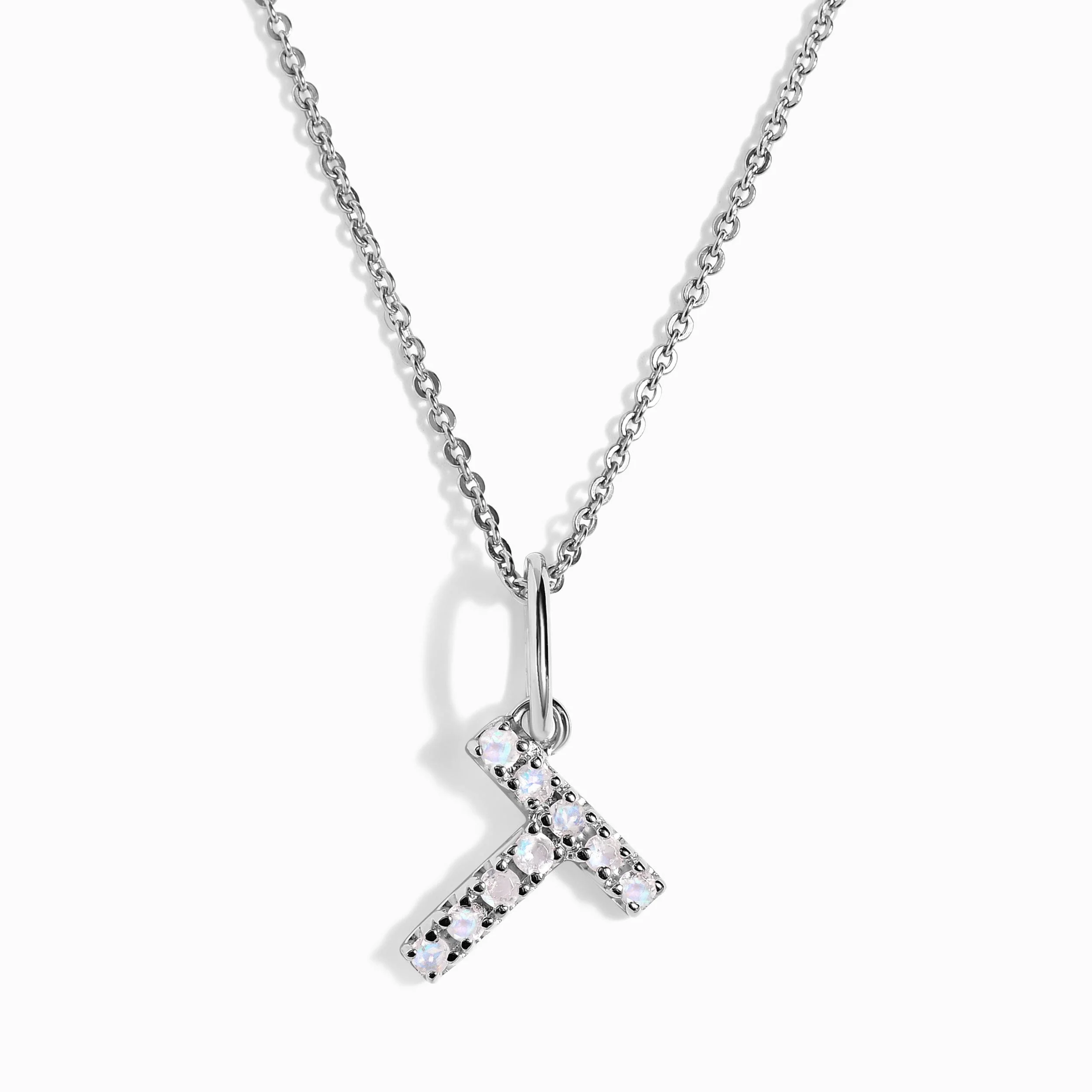 Moonstone Necklace - Alphabet - Image 39