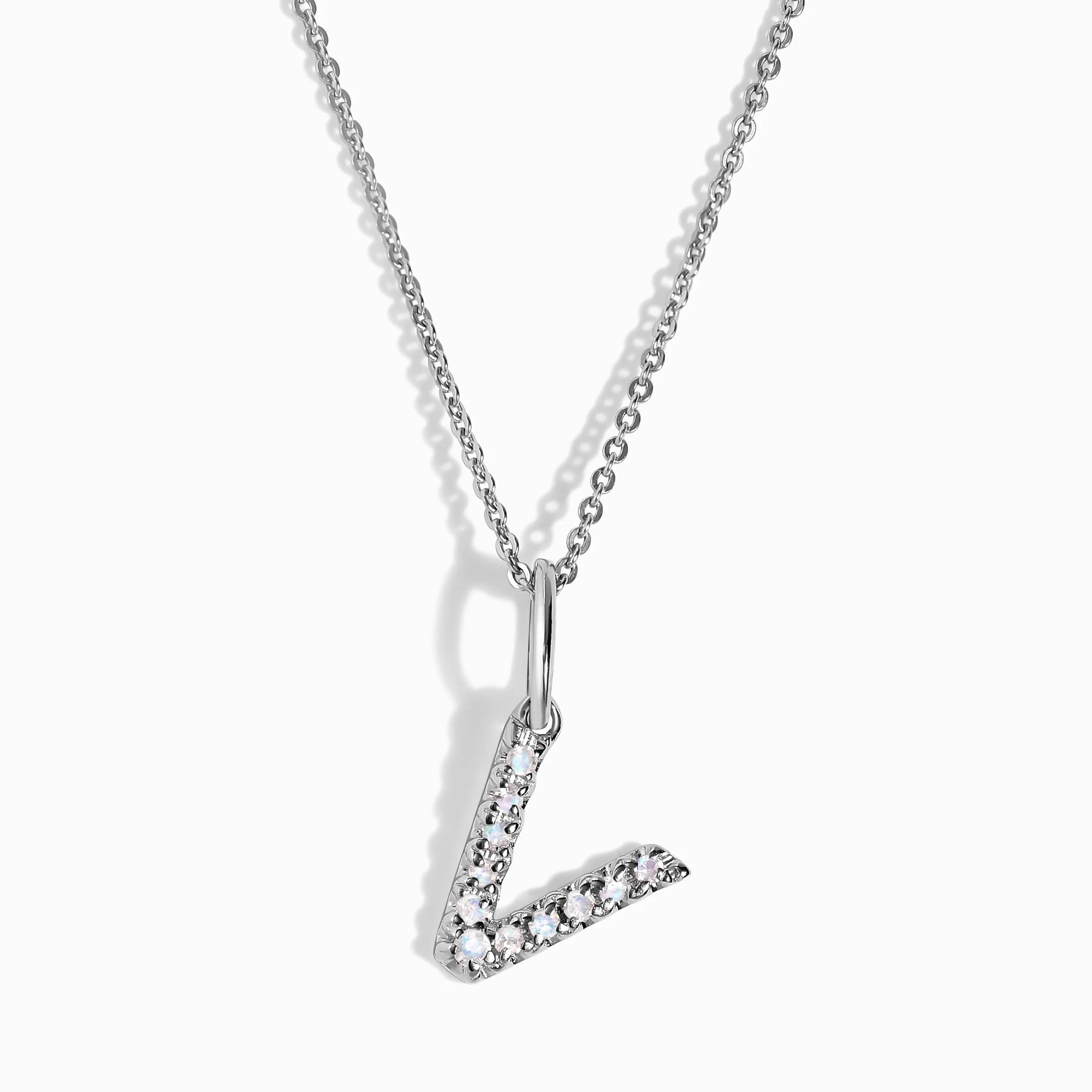 Moonstone Necklace - Alphabet - Image 43