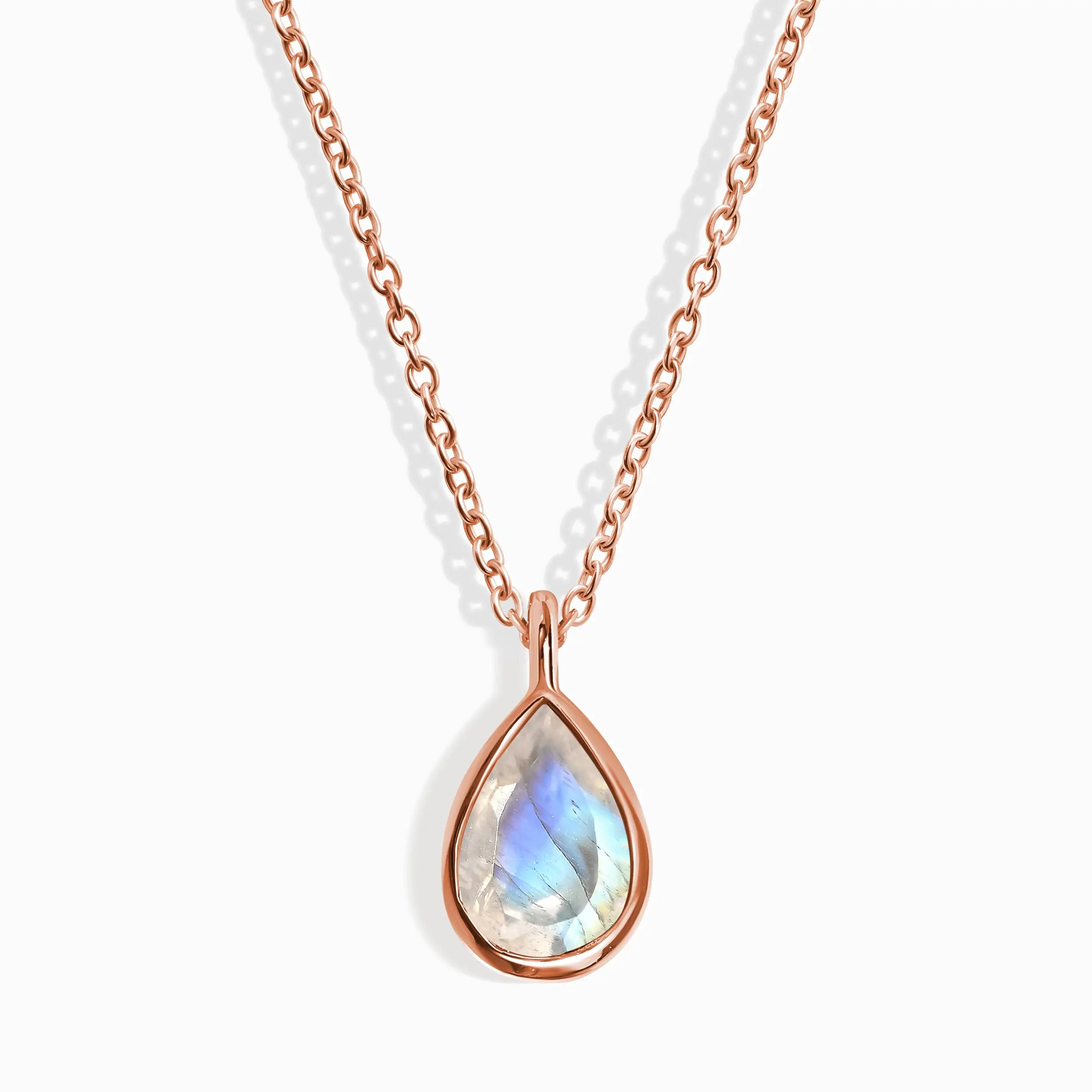Moonstone Necklace - Hidden Heart - Image 3