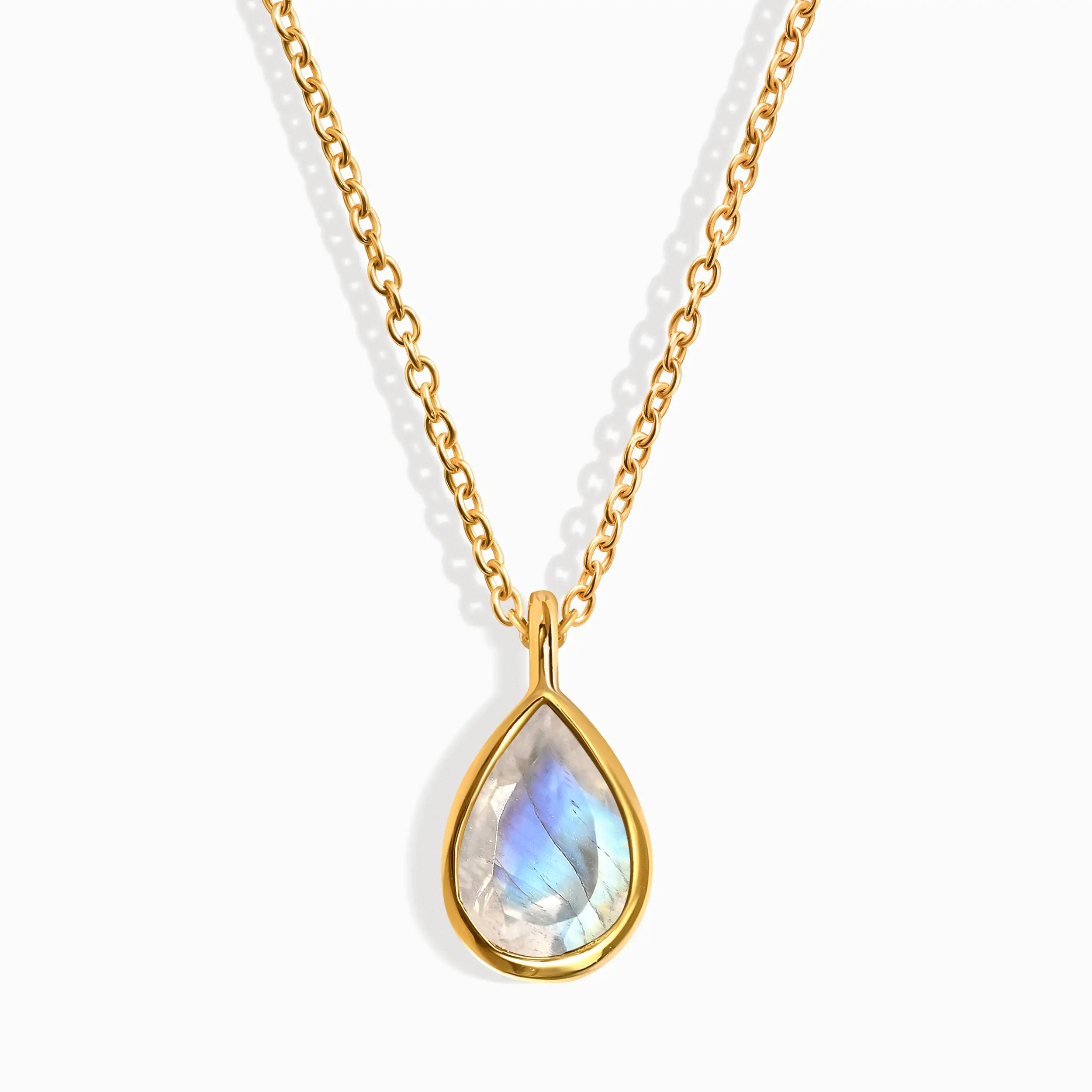 Moonstone Necklace - Hidden Heart - Image 5