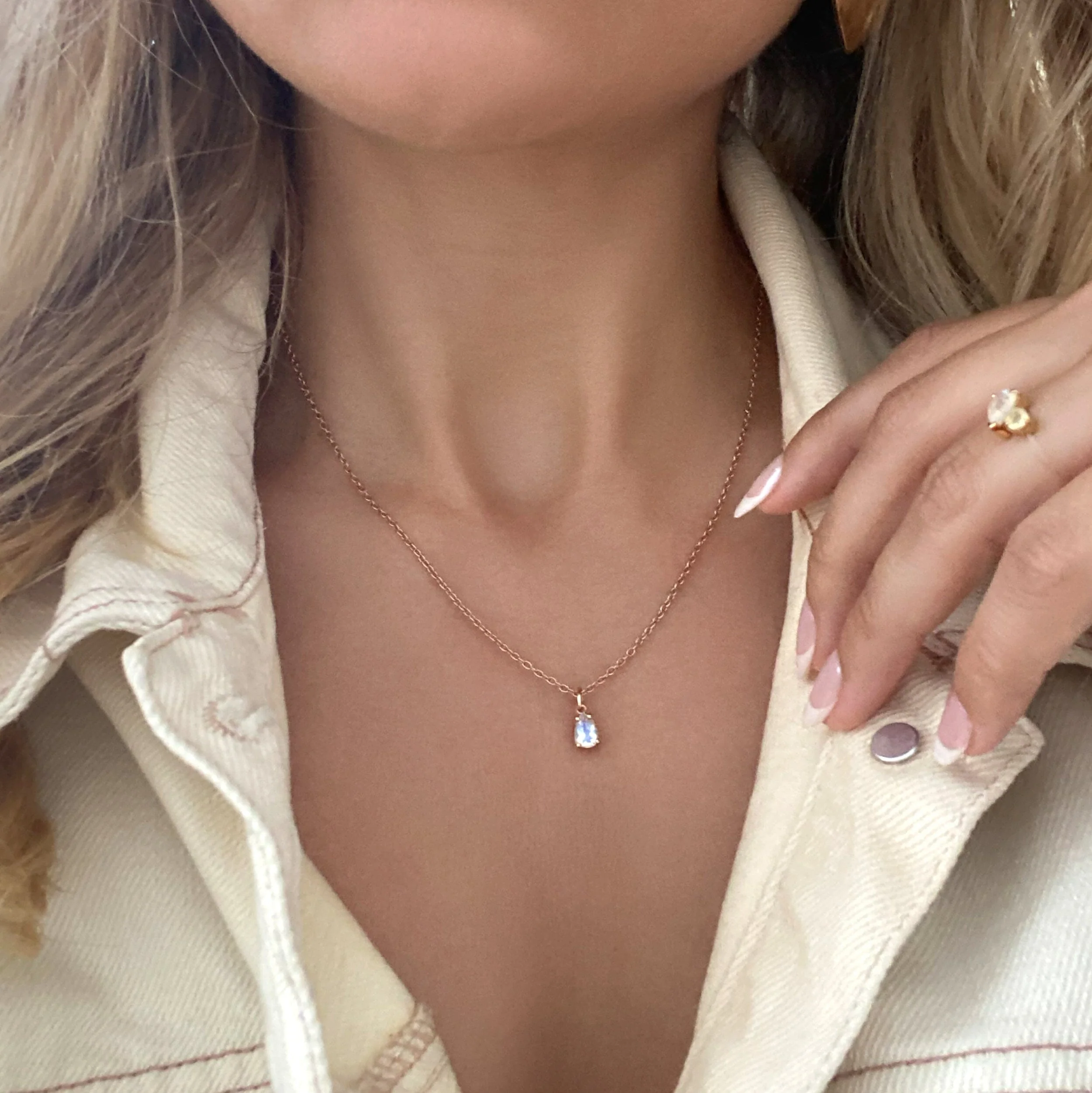 Moonstone Necklace - Inner Voice - Image 4