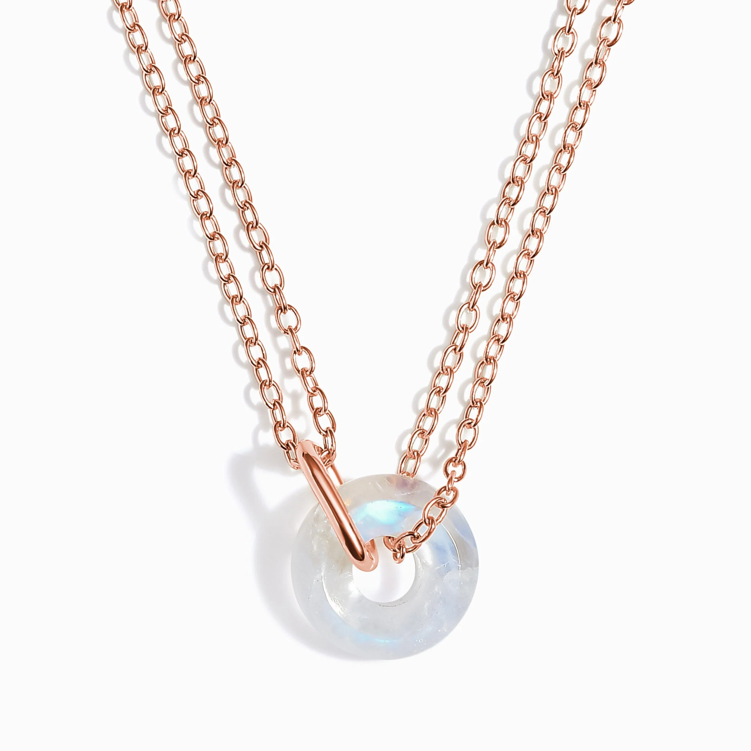 Moonstone Necklace - Ora - Image 3