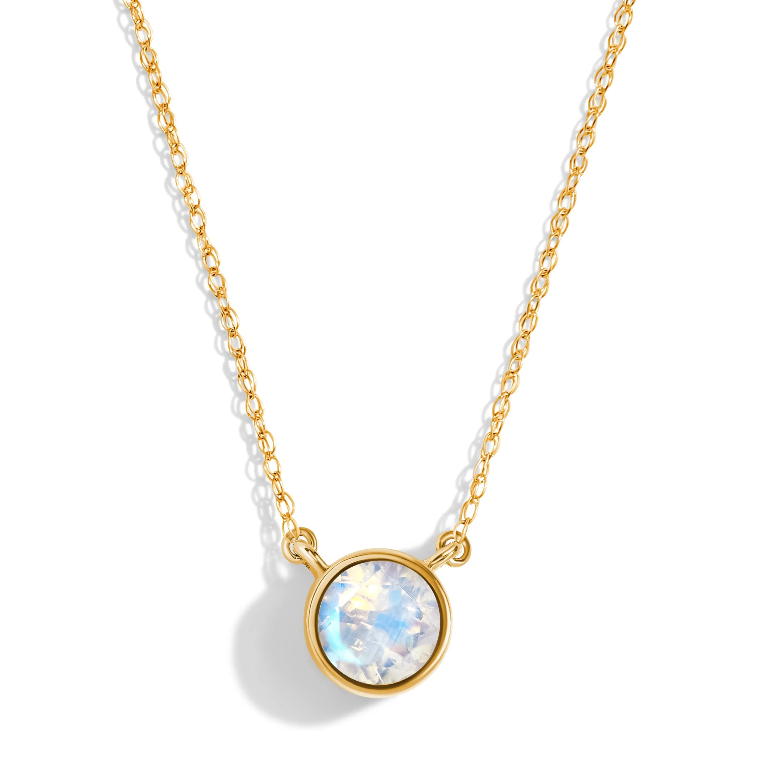 Moonstone Necklace - Solitaire - Image 5