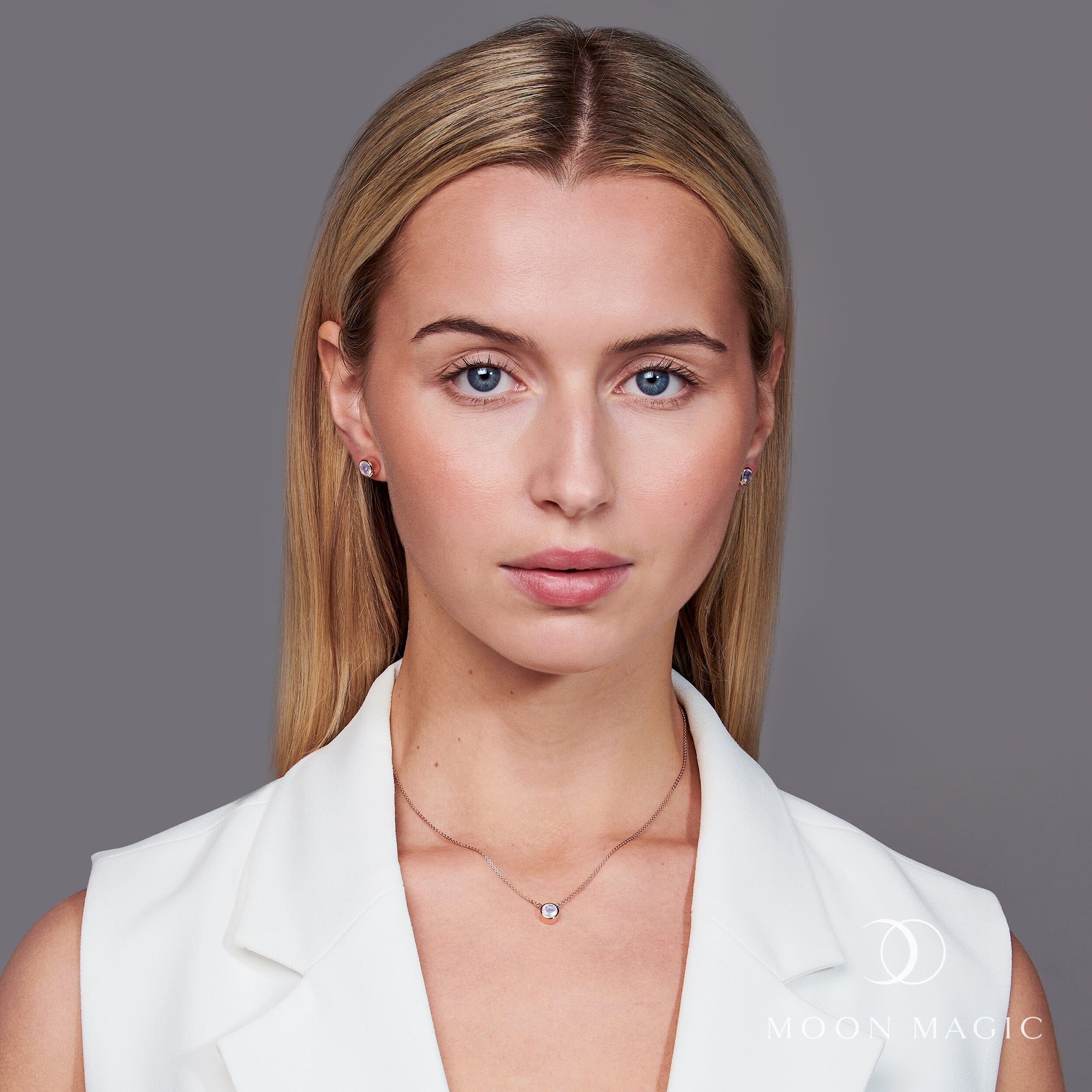 Moonstone Necklace - Solitaire - Image 8