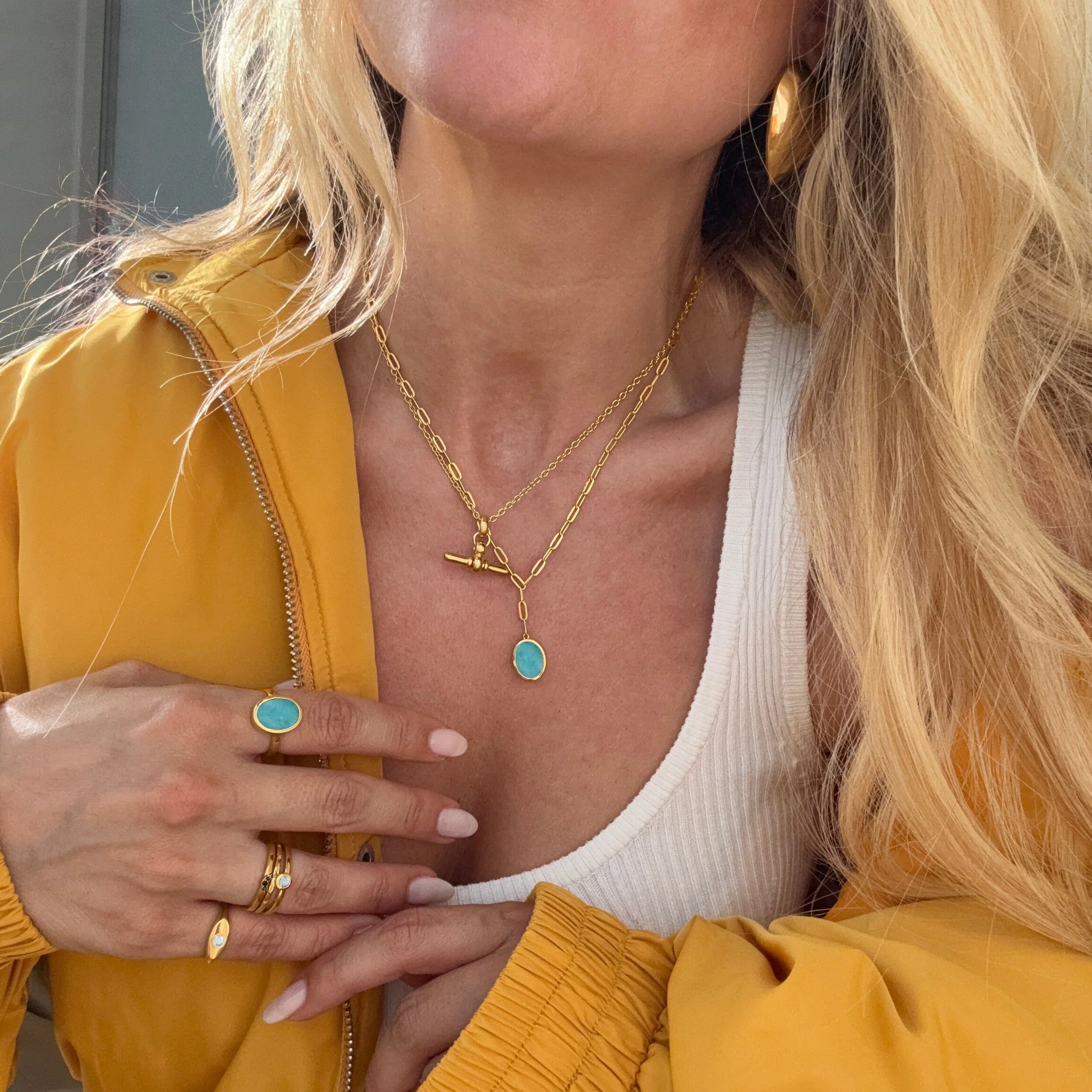 Moonstone Pinky Ring - Signet Lune - Image 19