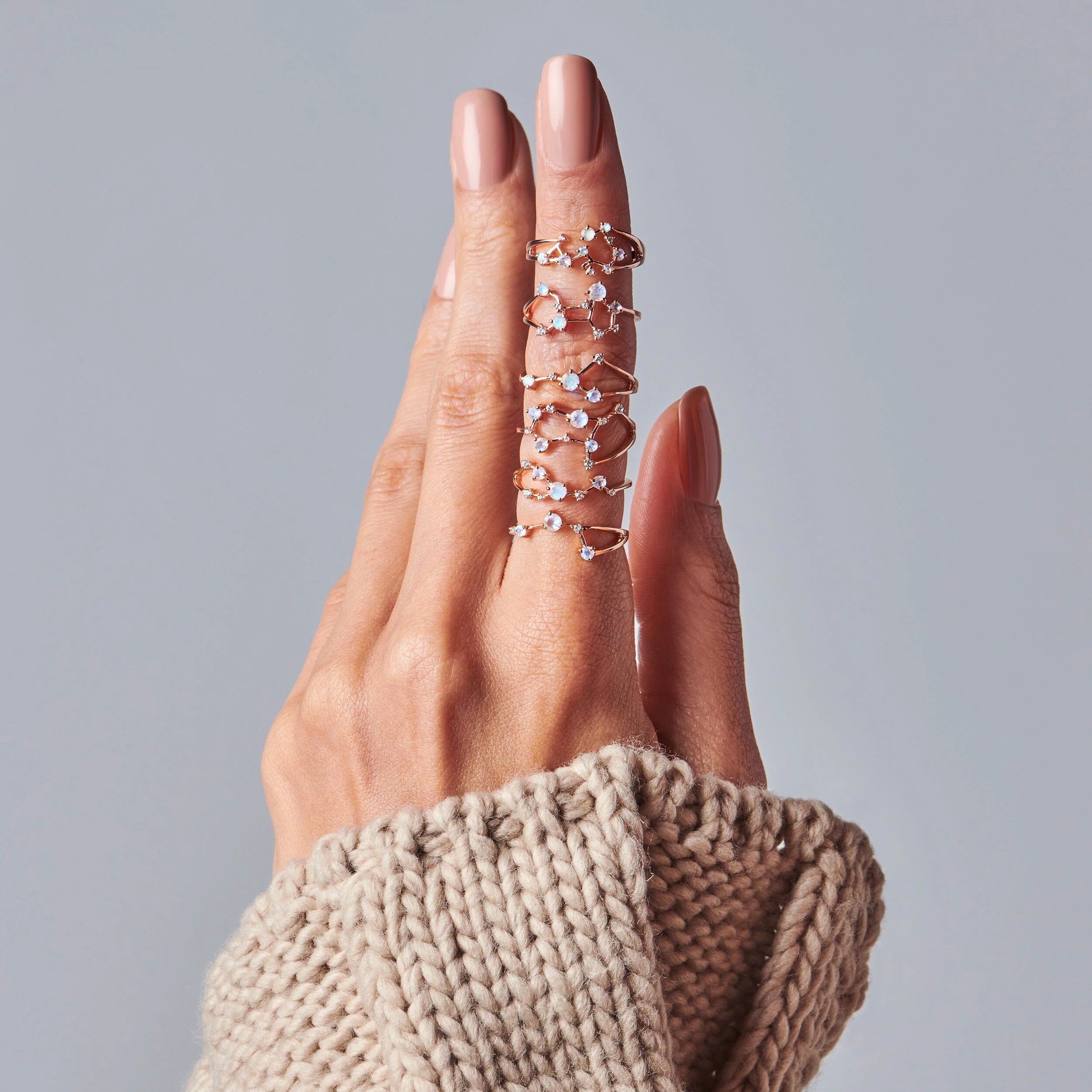 Moonstone Ring - Aries Zodiac Constellation - Image 16