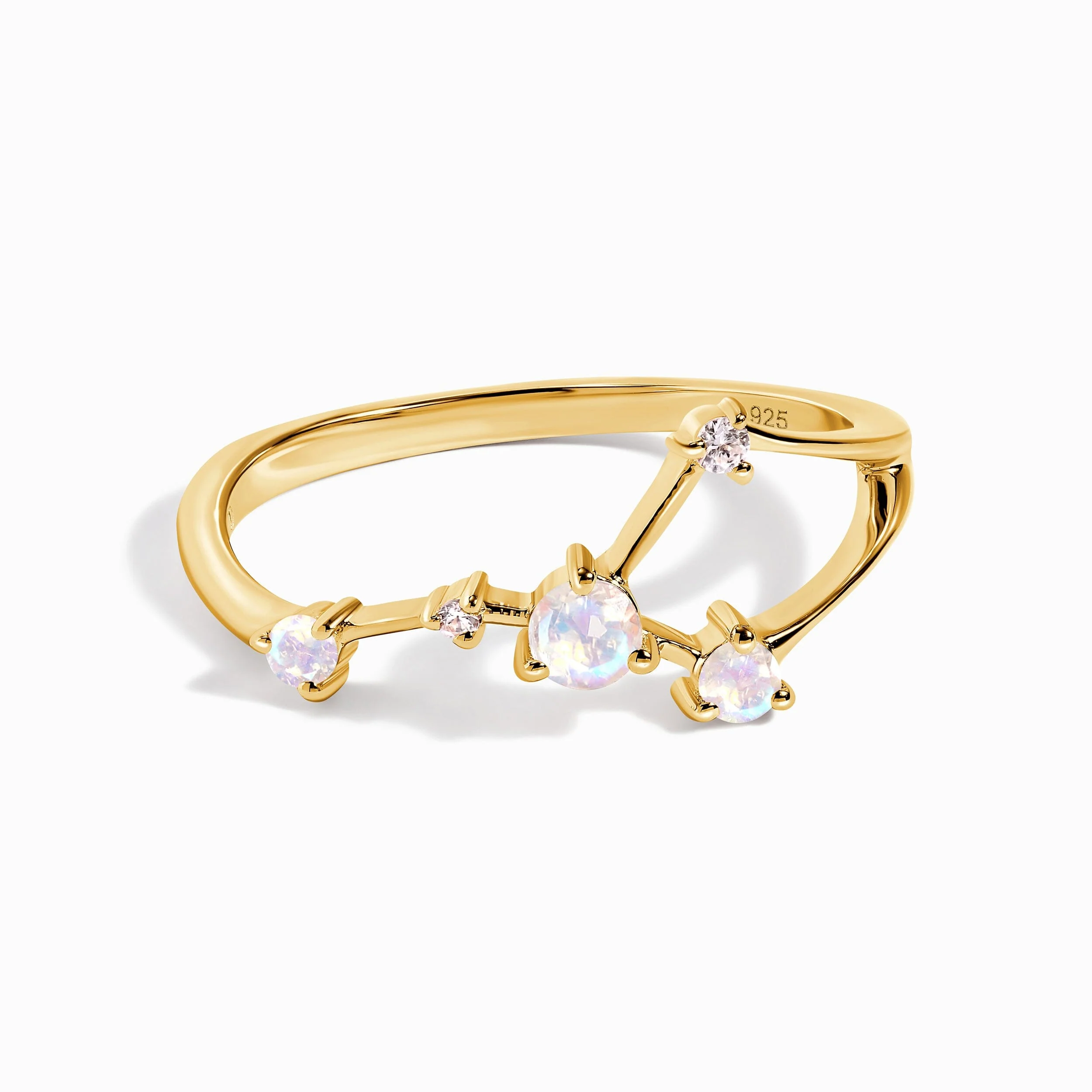 Moonstone Ring - Cancer Zodiac Constellation - Image 7