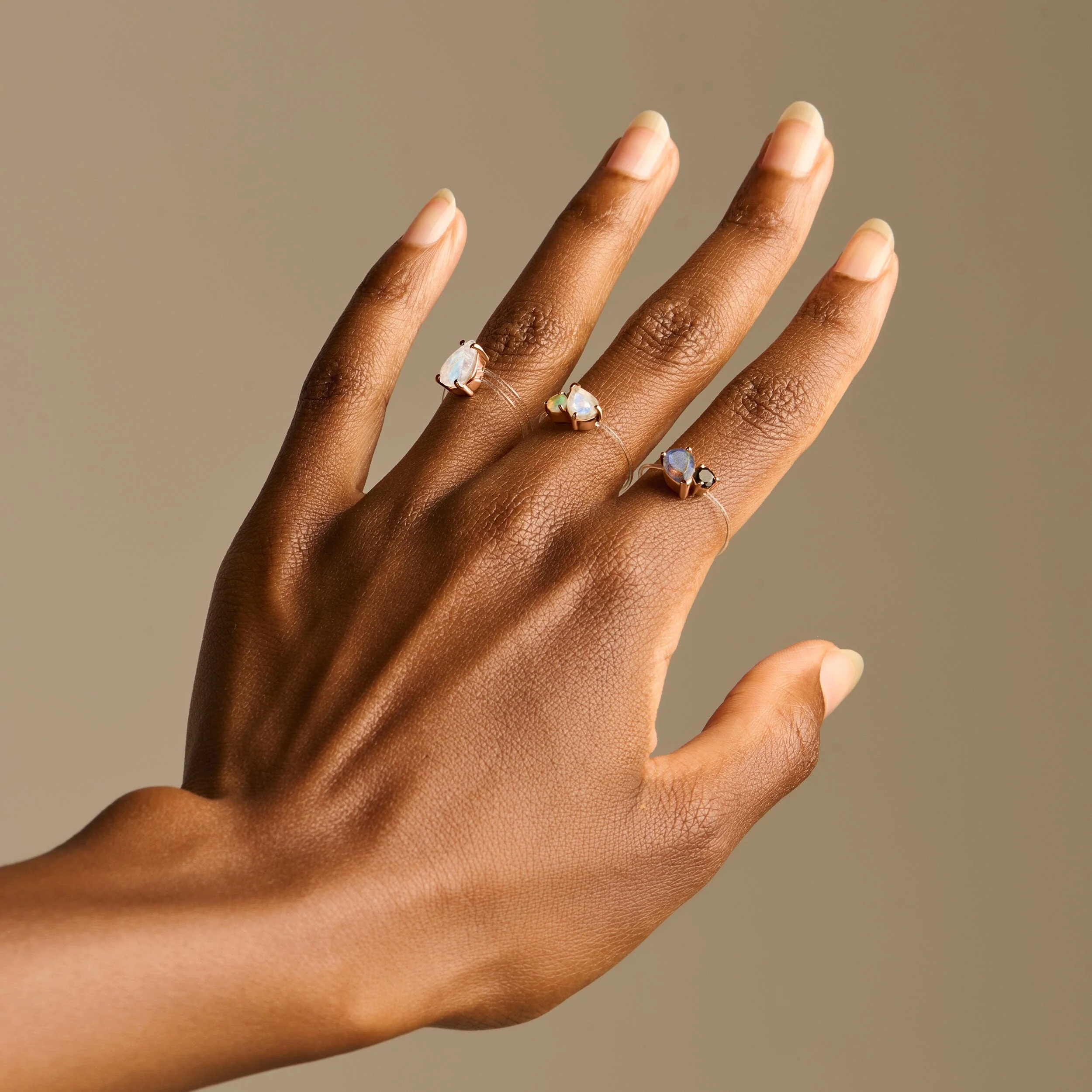 Moonstone Ring Floating - Sway - Image 14