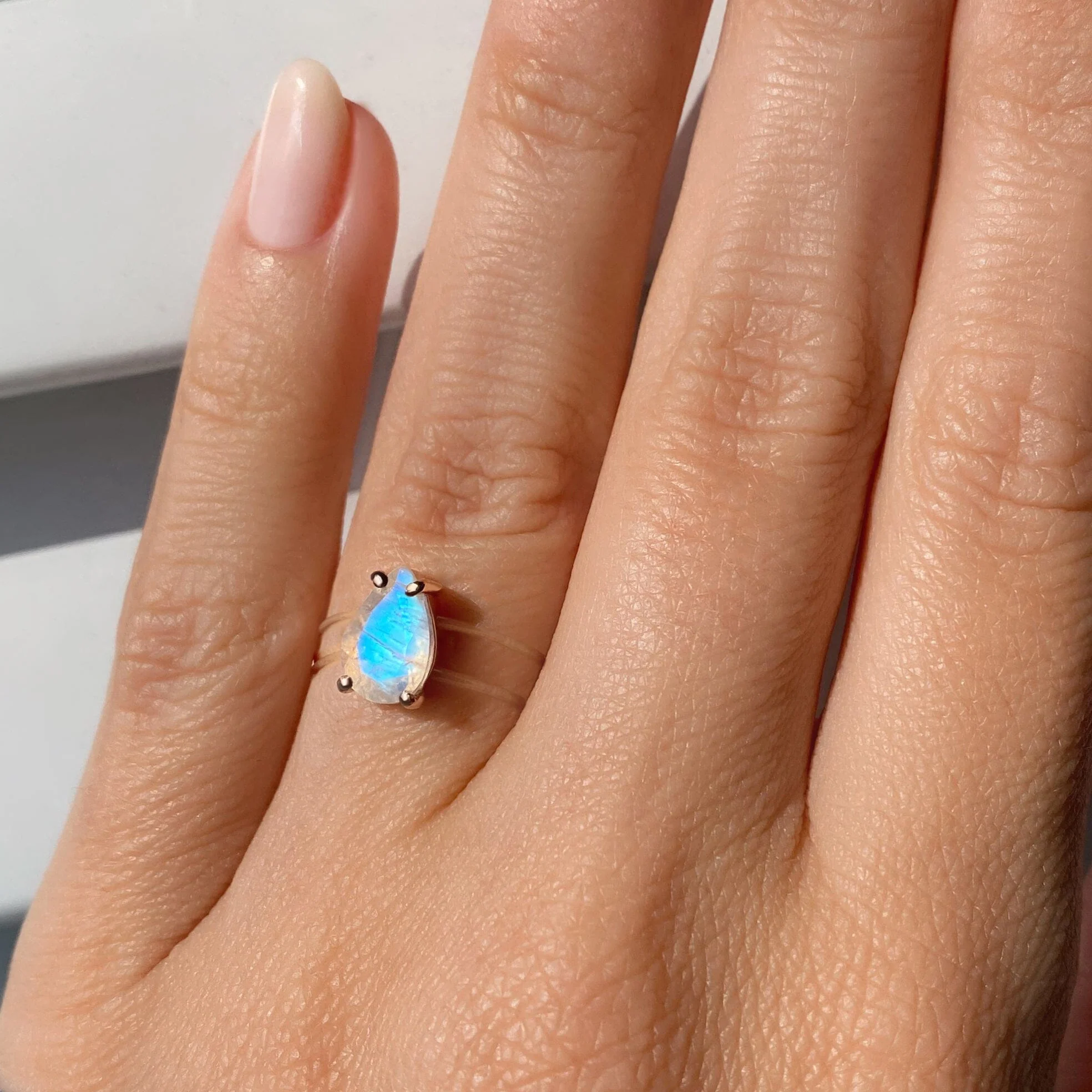 Moonstone Ring Floating - Sway - Image 5